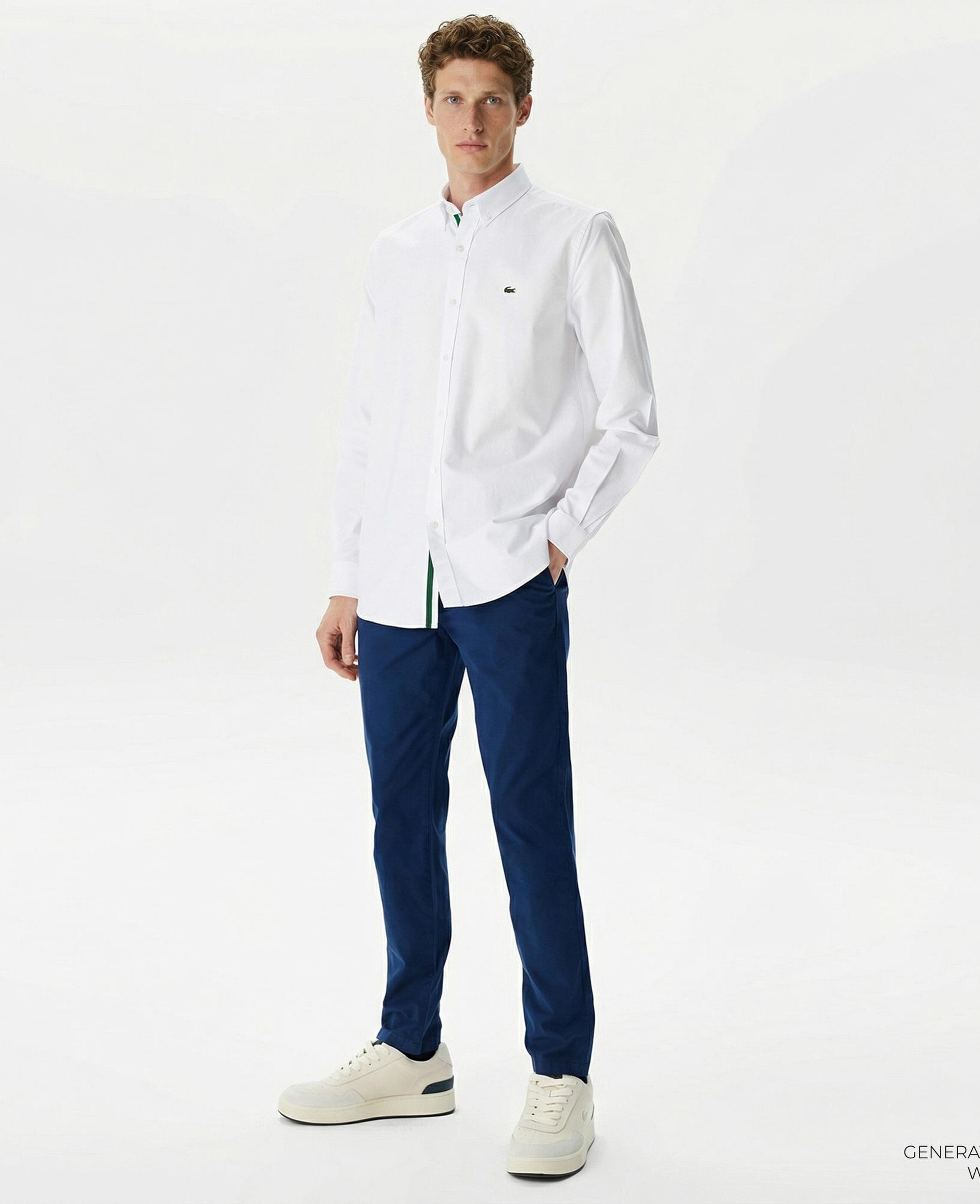 Lacoste Erkek Slim Fit Lacivert Pantolon