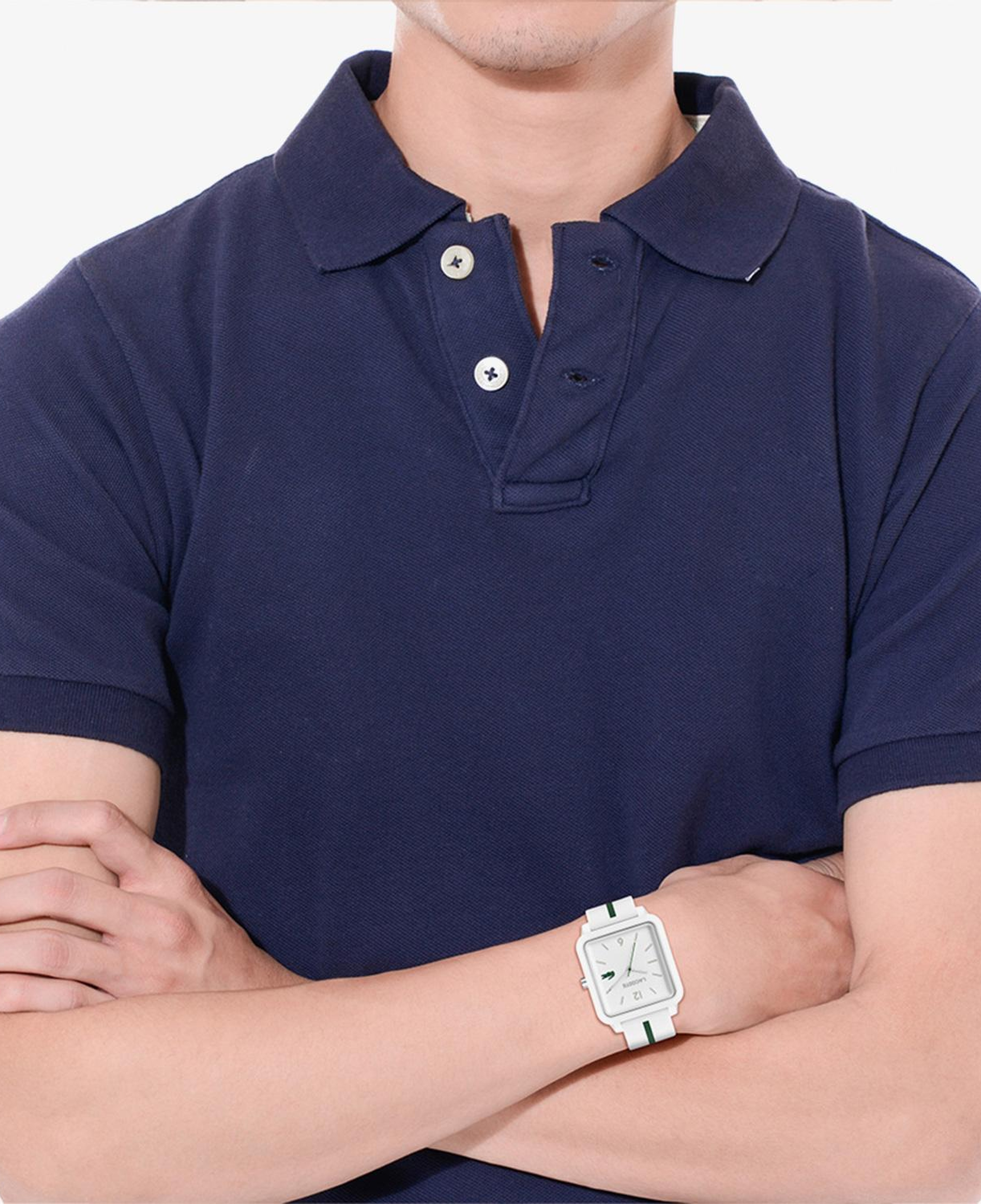 Lacoste Erkek Beyaz Saat