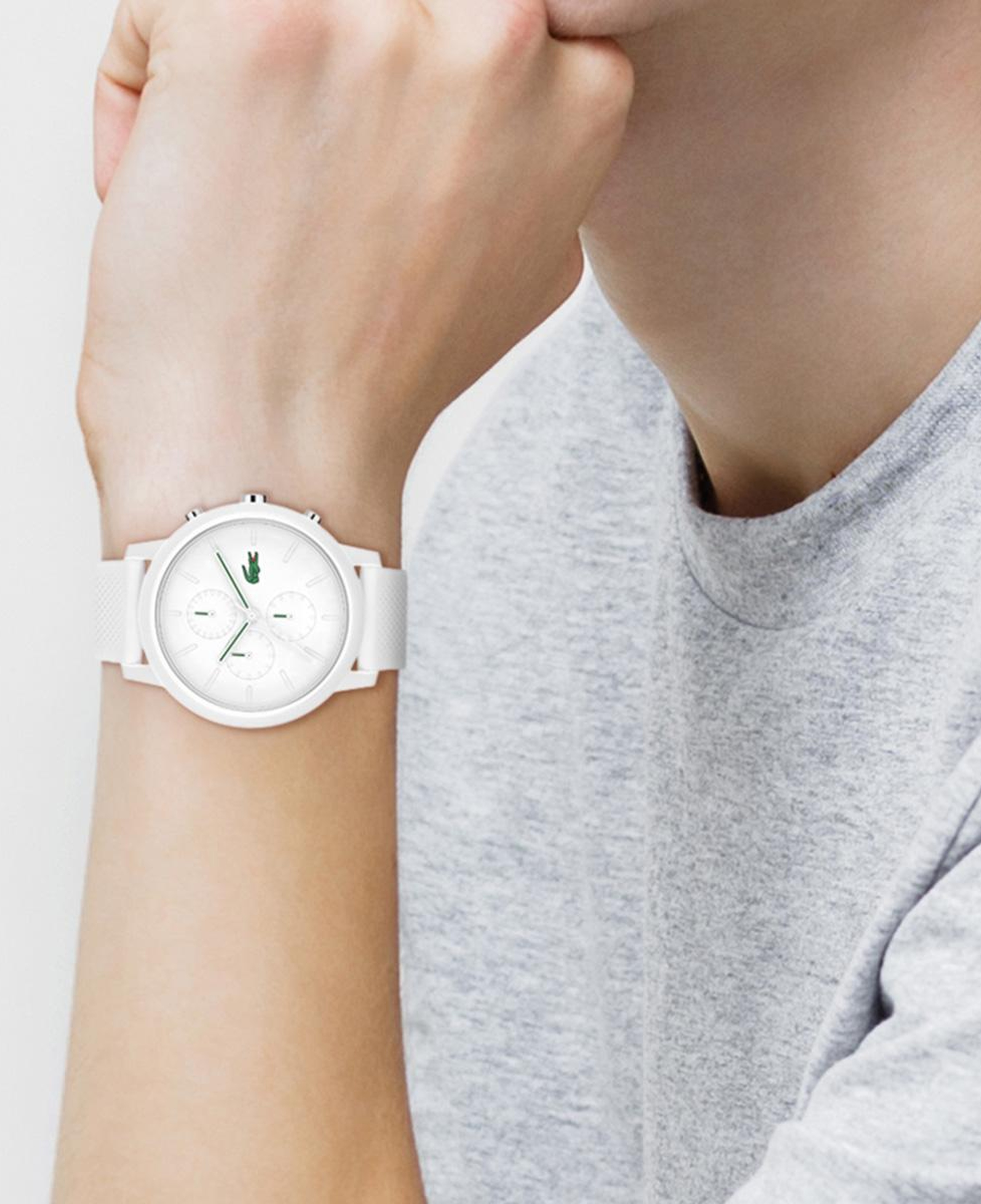 Lacoste L.12.12 Erkek Beyaz Saat