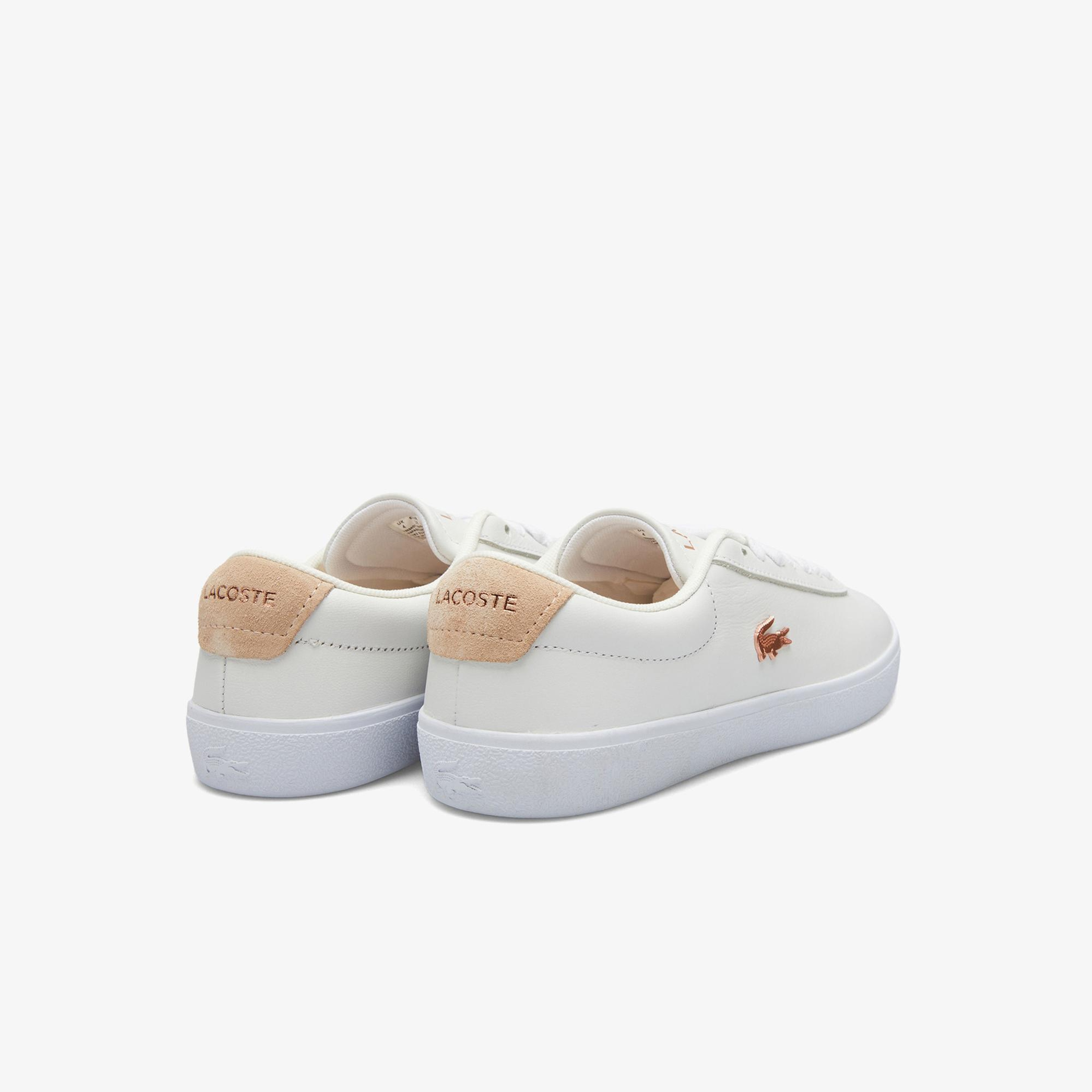 Lacoste Baseshot Evo Kadın Beyaz Sneaker