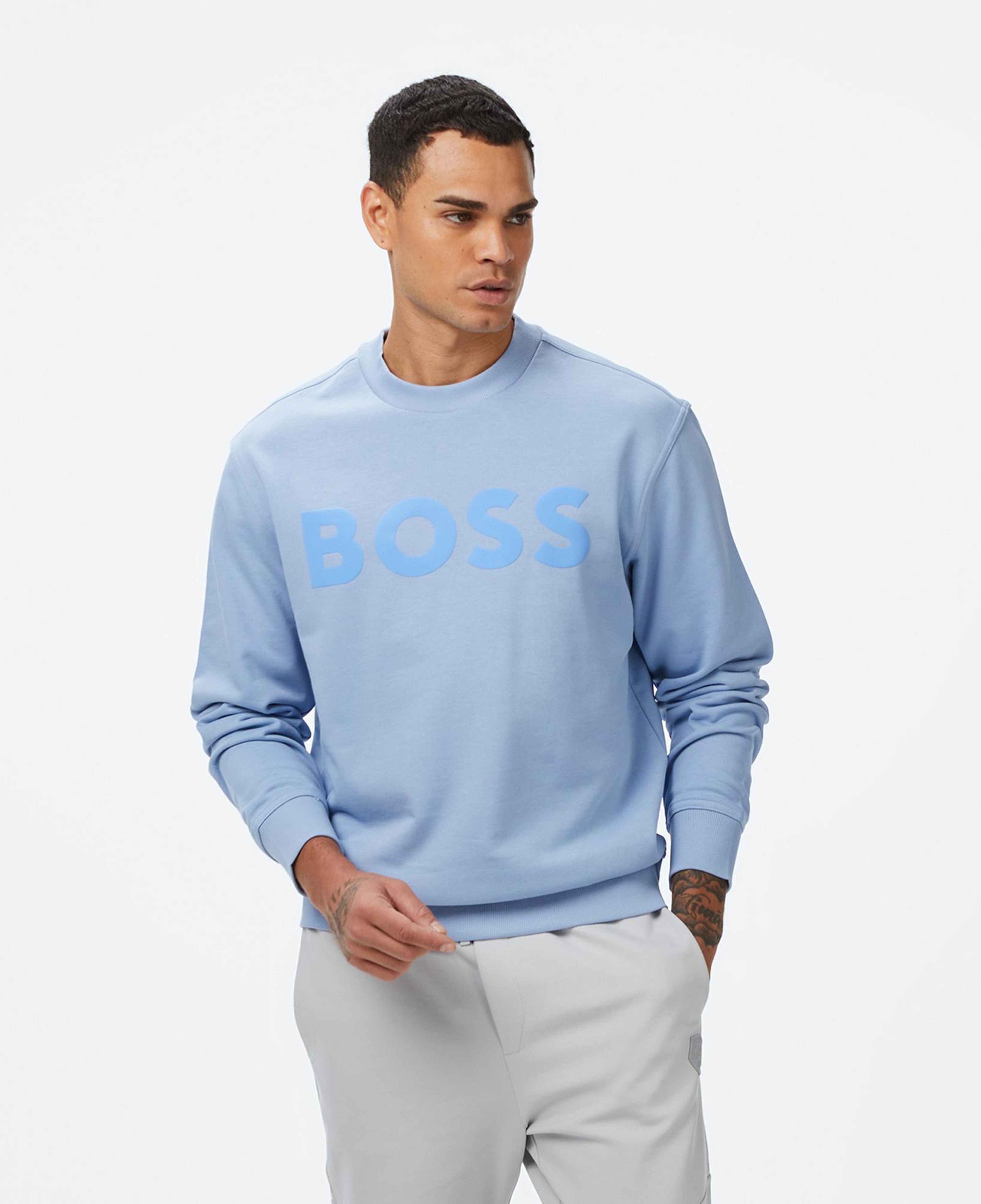 Boss Erkek Açık Mavi Sweatshirt
