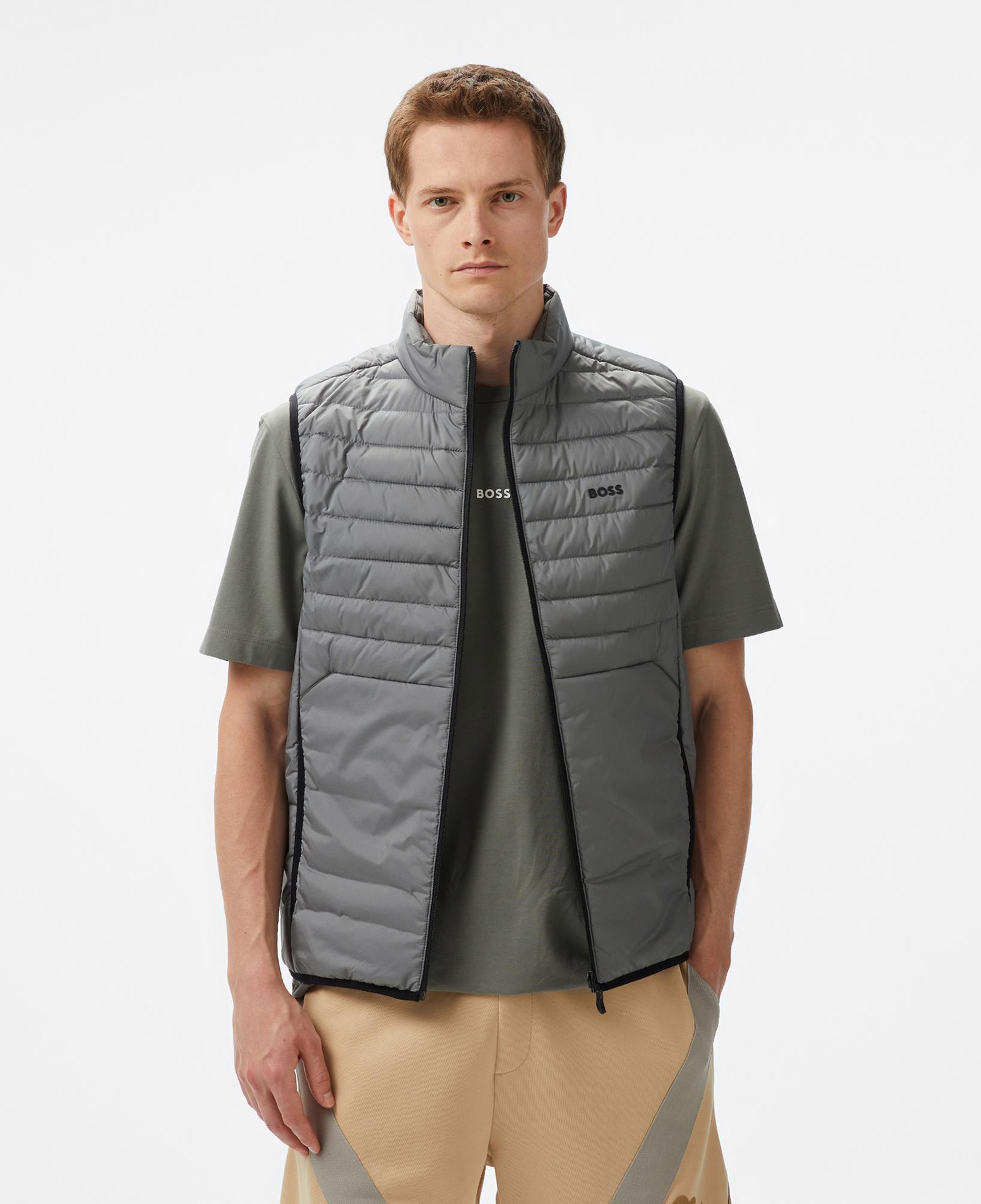 Boss Erkek Gri Yelek