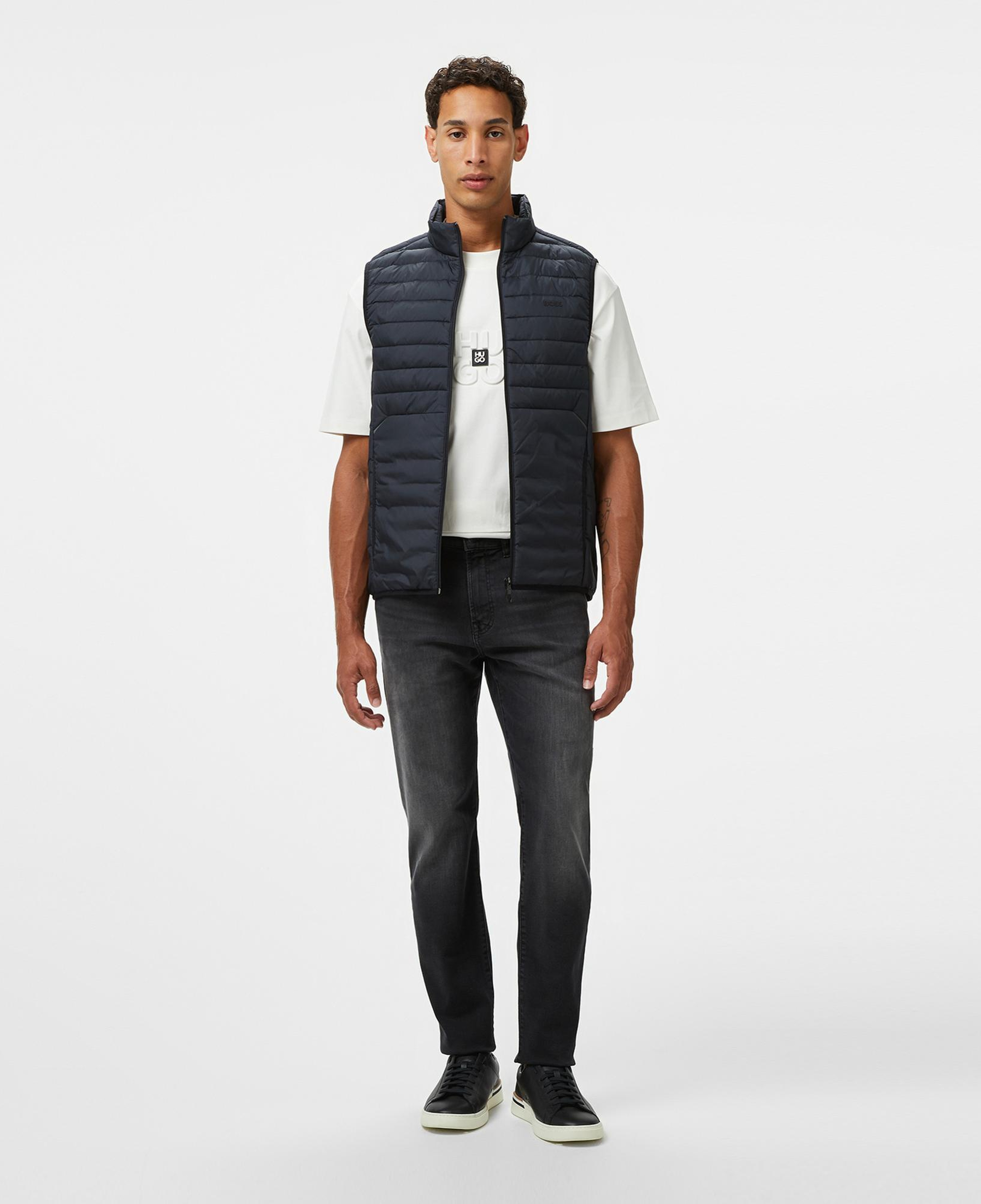 Boss Erkek Lacivert Yelek