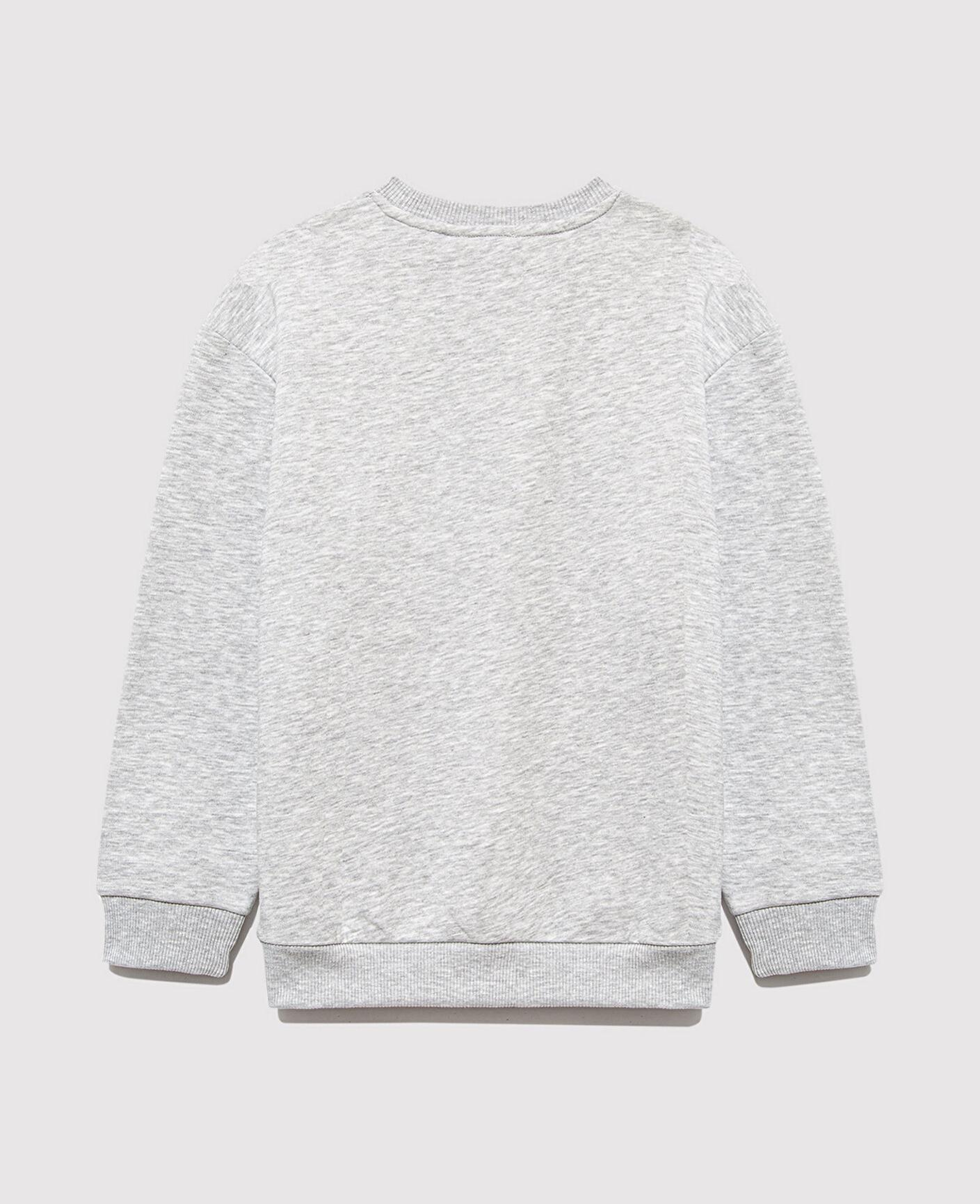 Mavi Mavi Logo Baskılı Gri Sweatshirt 6S10031-85438