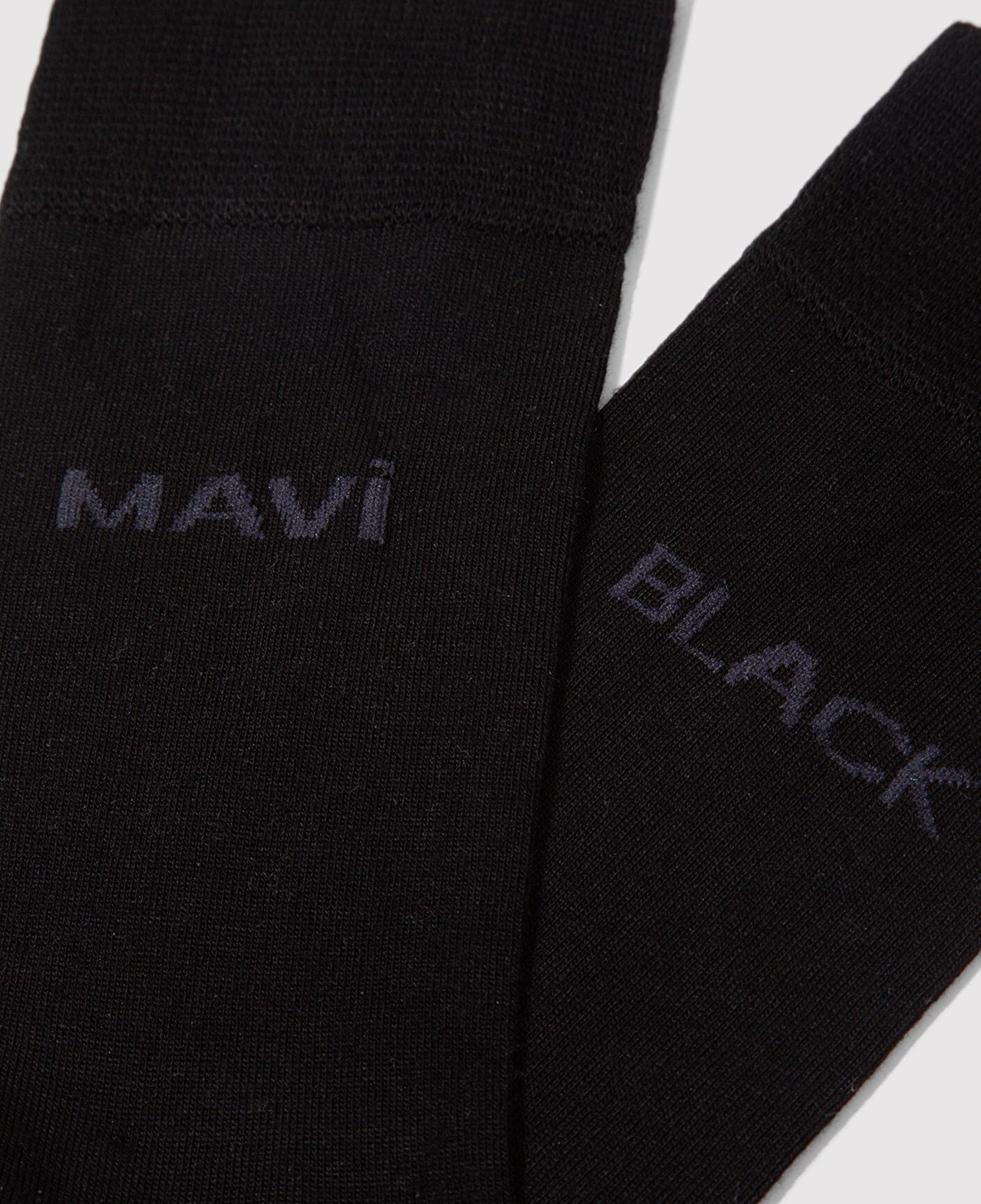Mavi Mavi Black Baskılı Siyah Soket Çorap 0911343-900