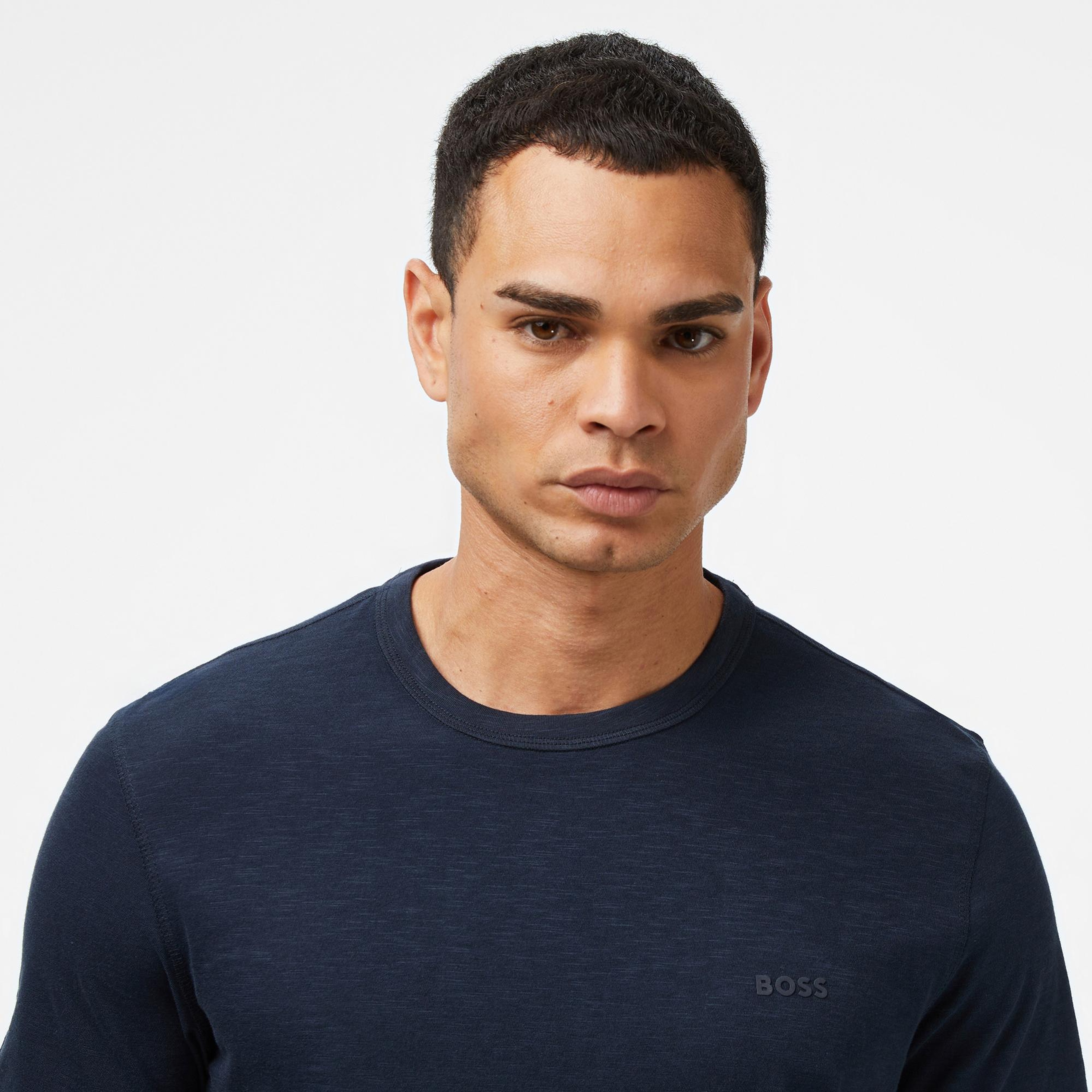 Boss Tegood Erkek Lacivert T-Shirt