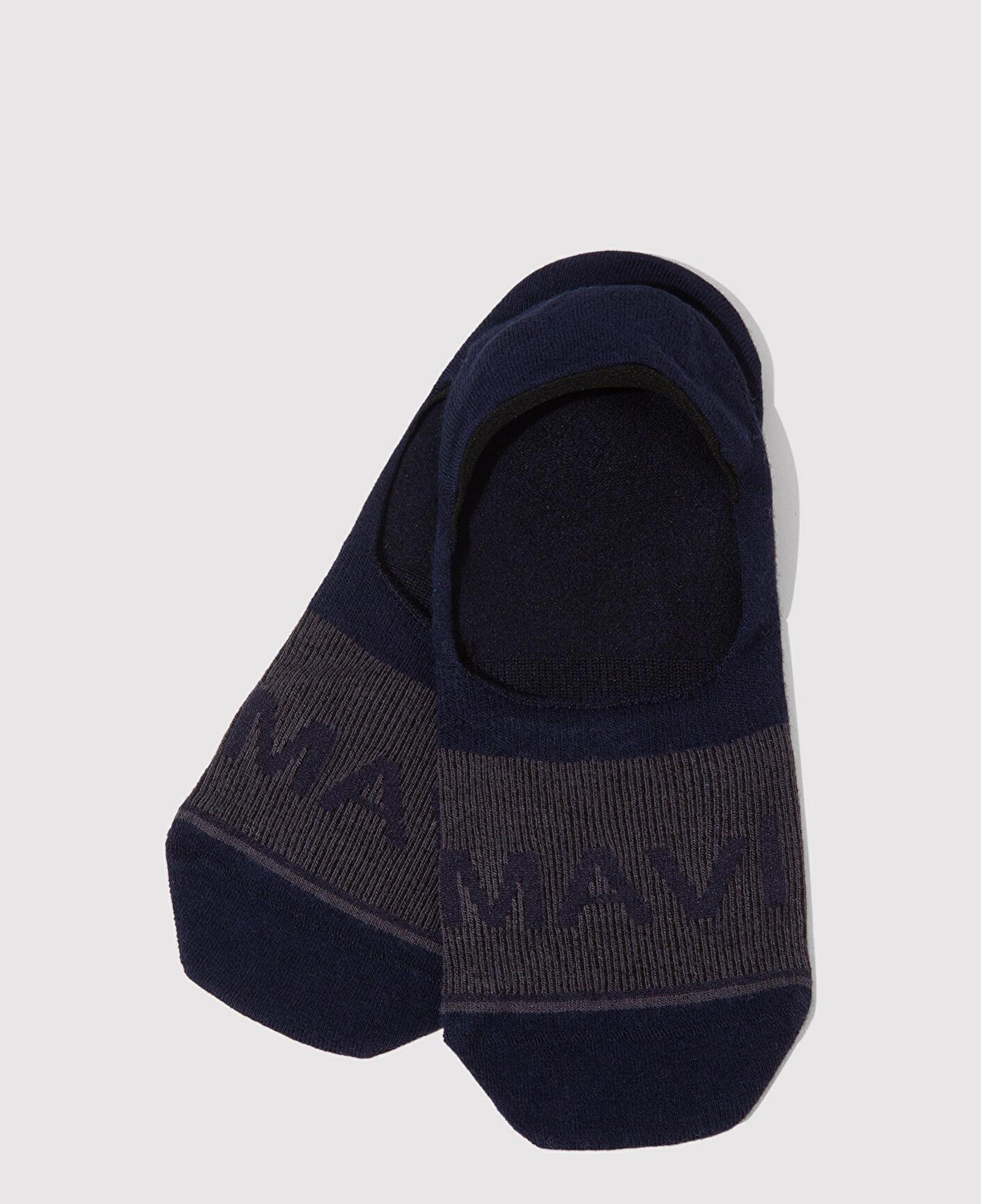 Mavi Mavi Logo Baskılı Lacivert Babet Çorabı 0911319-70500