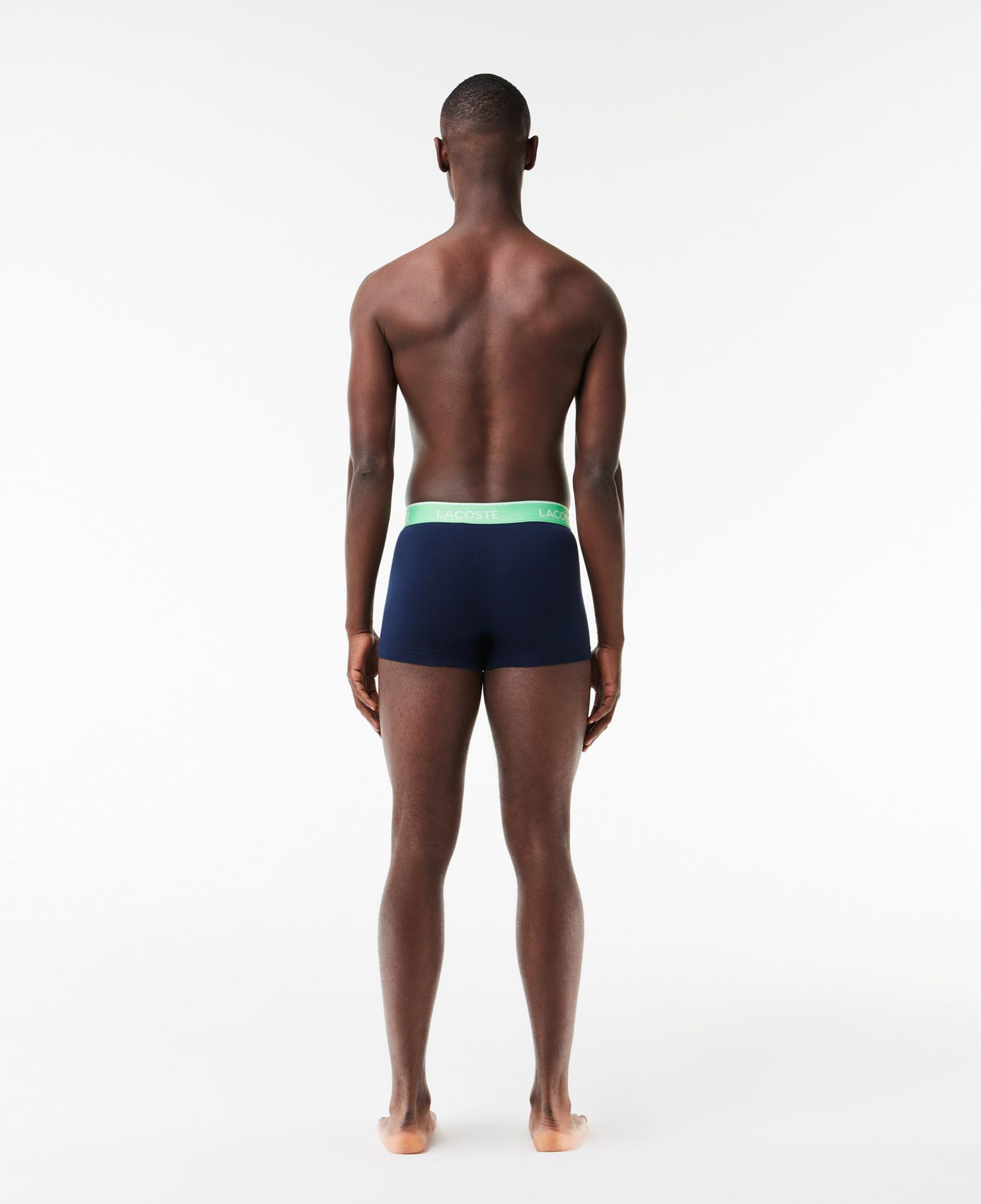 Lacoste Erkek 3'lü Lacivert Boxer
