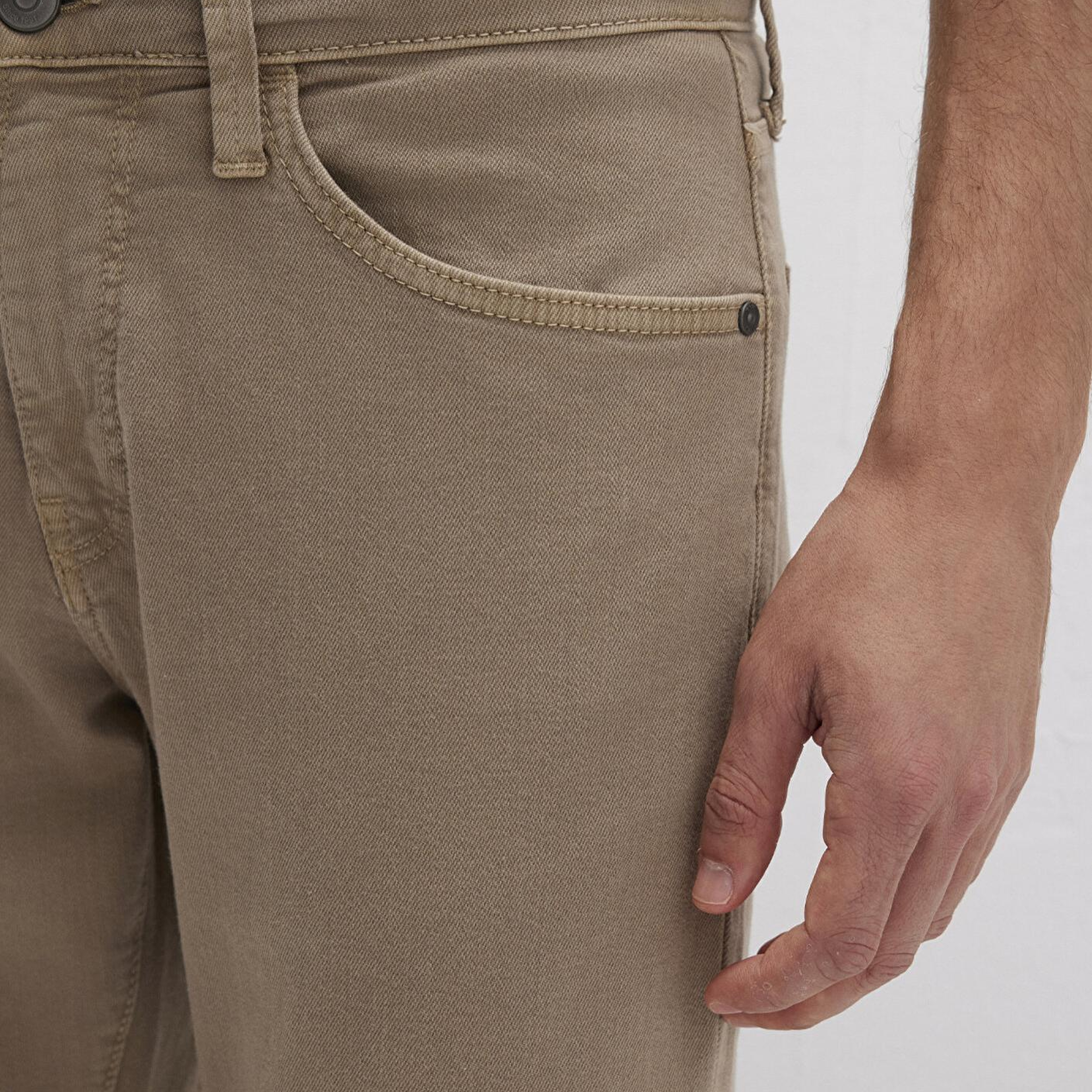 Mavi Jake Bej Comfort Gabardin Pantolo 0042286571