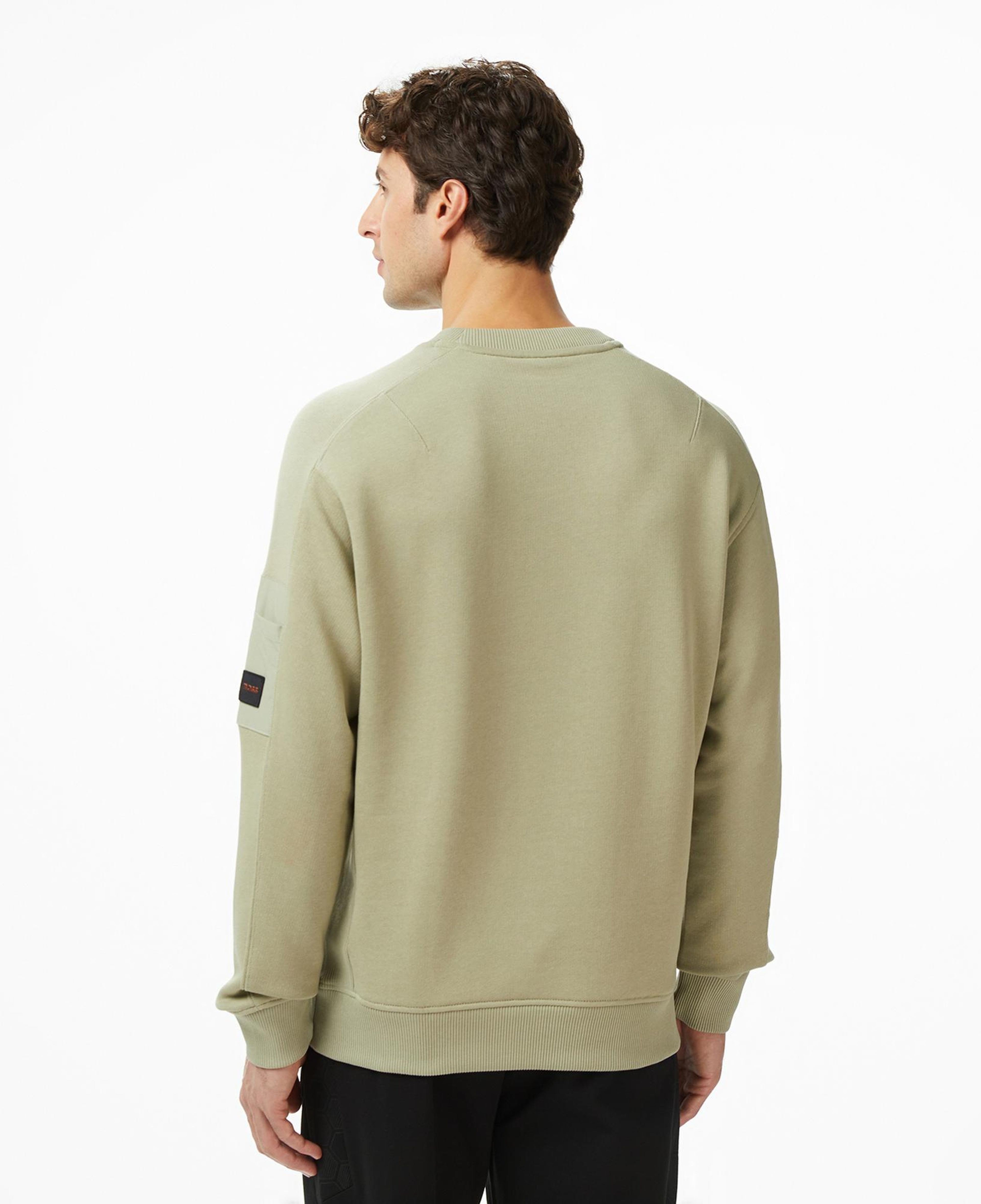 Boss Mixed Erkek Yeşil Sweatshirt