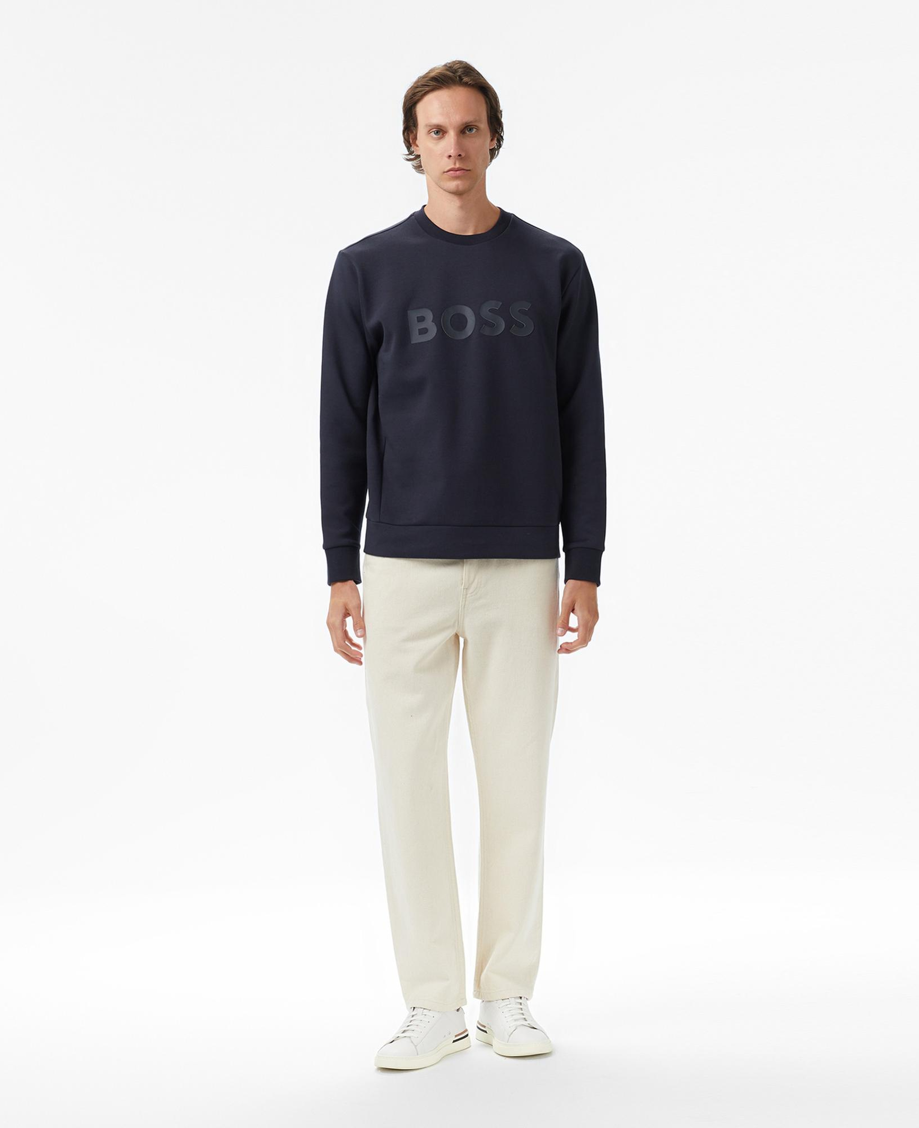 Boss Erkek Mavi Sweatshirt