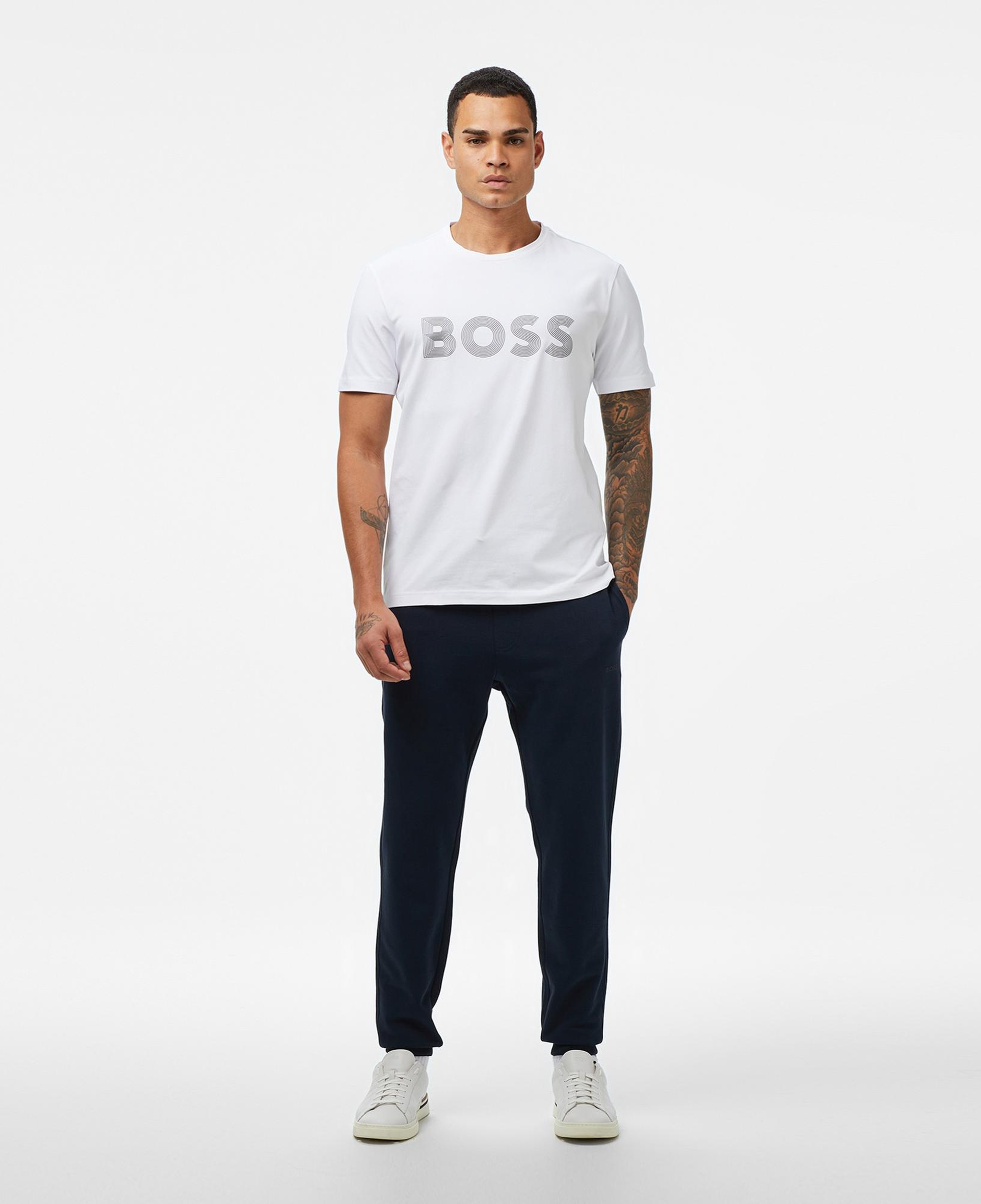 Boss Erkek Beyaz T-Shirt