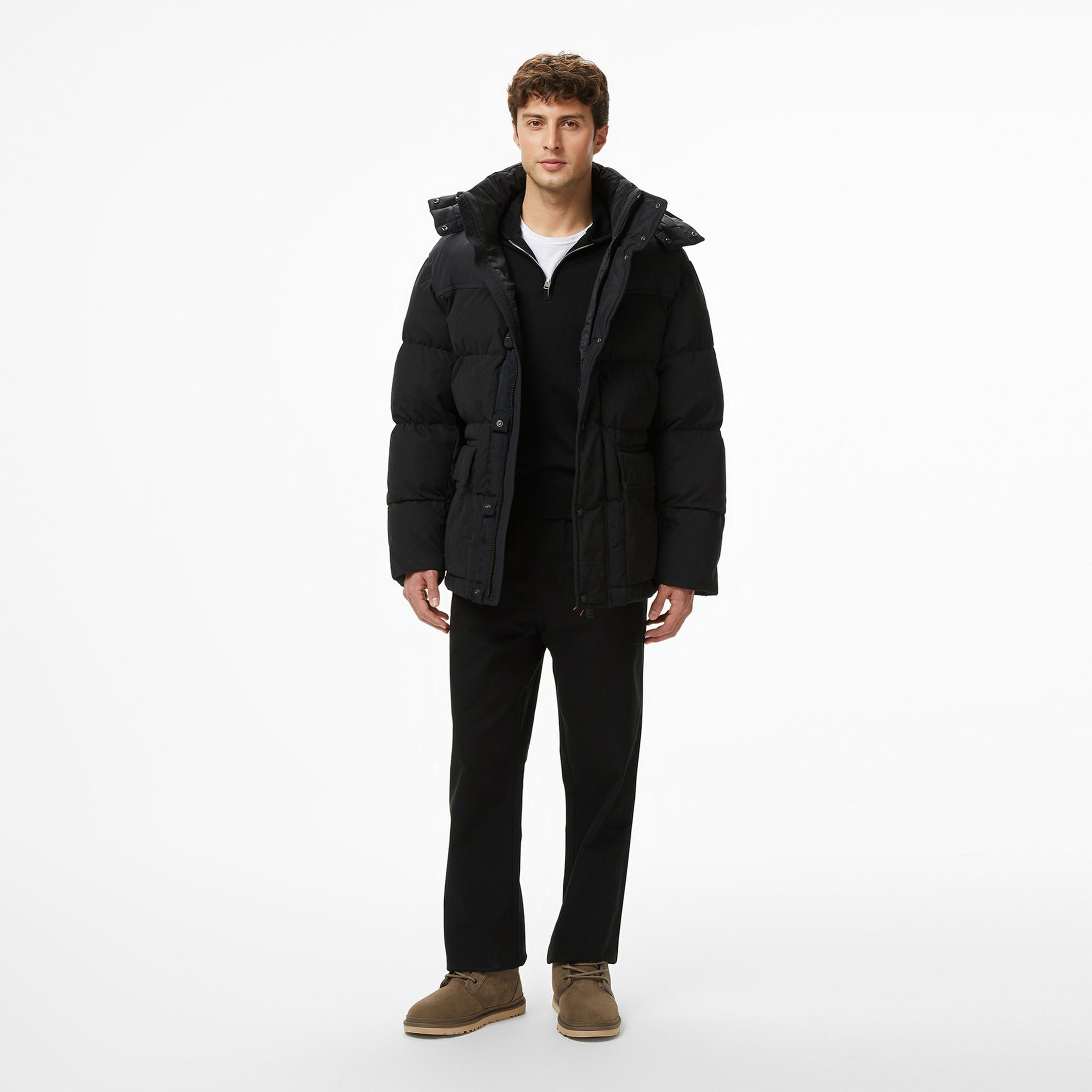 Boss Oradar Erkek Siyah Mont