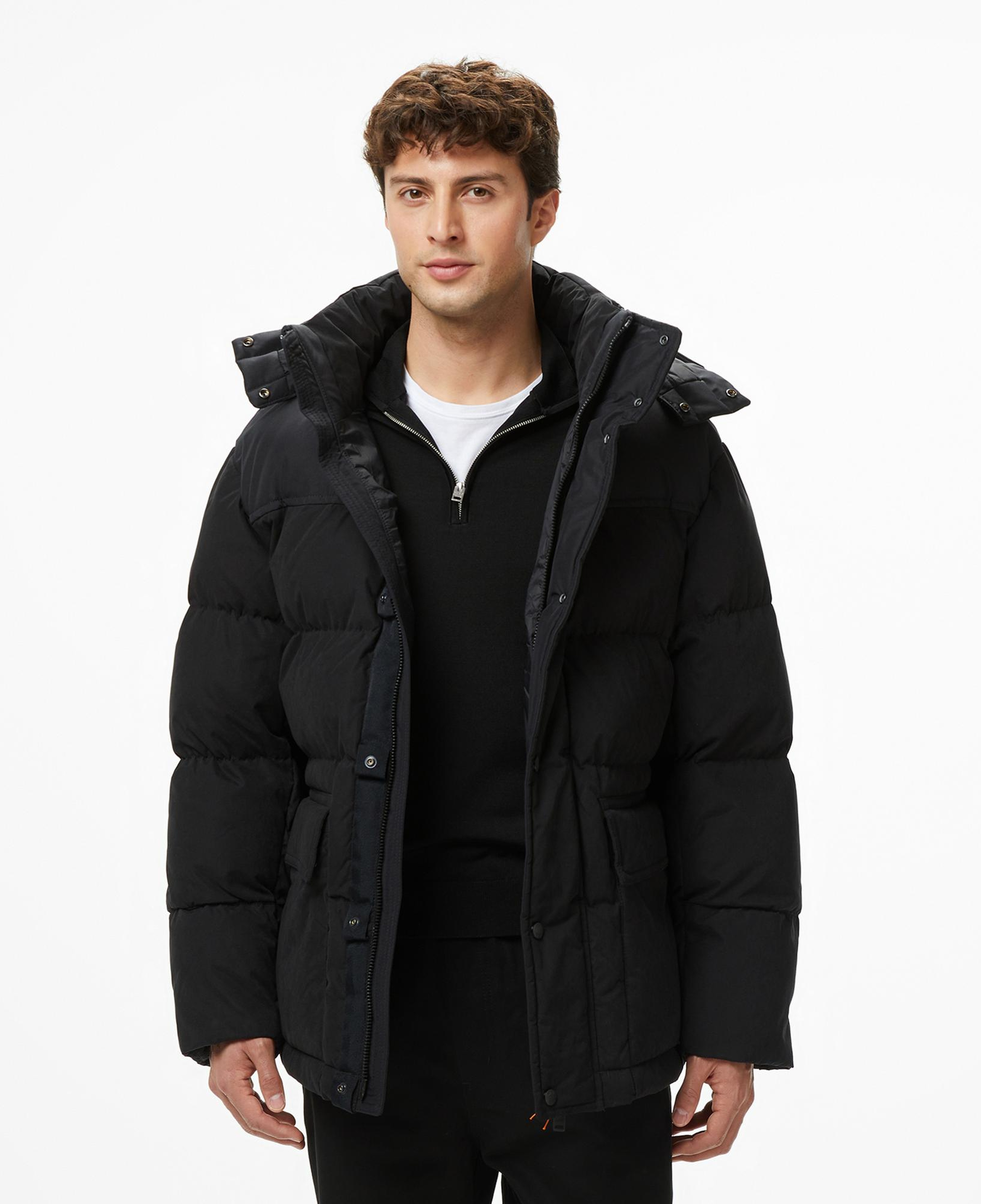 Boss Oradar Erkek Siyah Mont