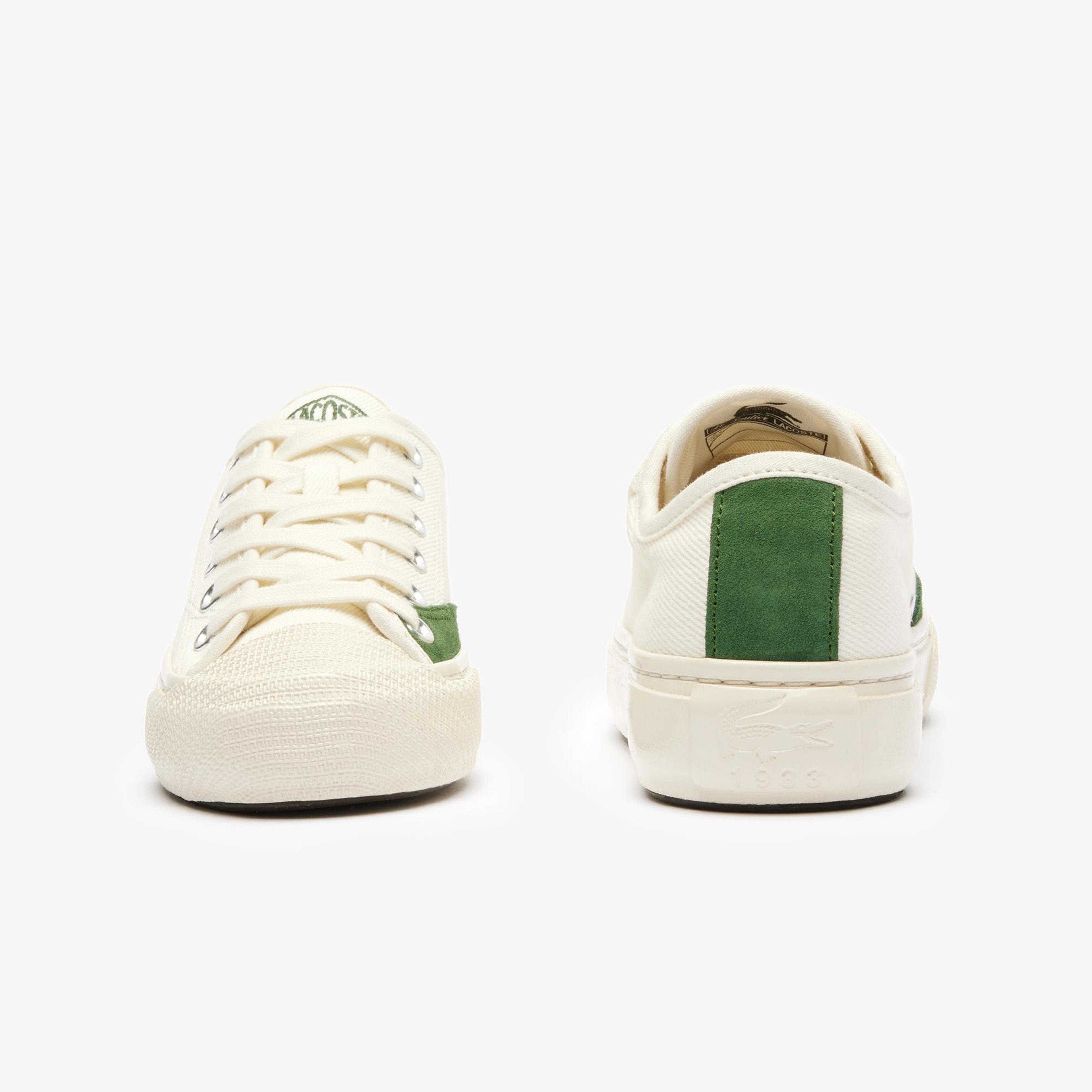 Lacoste Backcourt Kadın Krem Sneaker