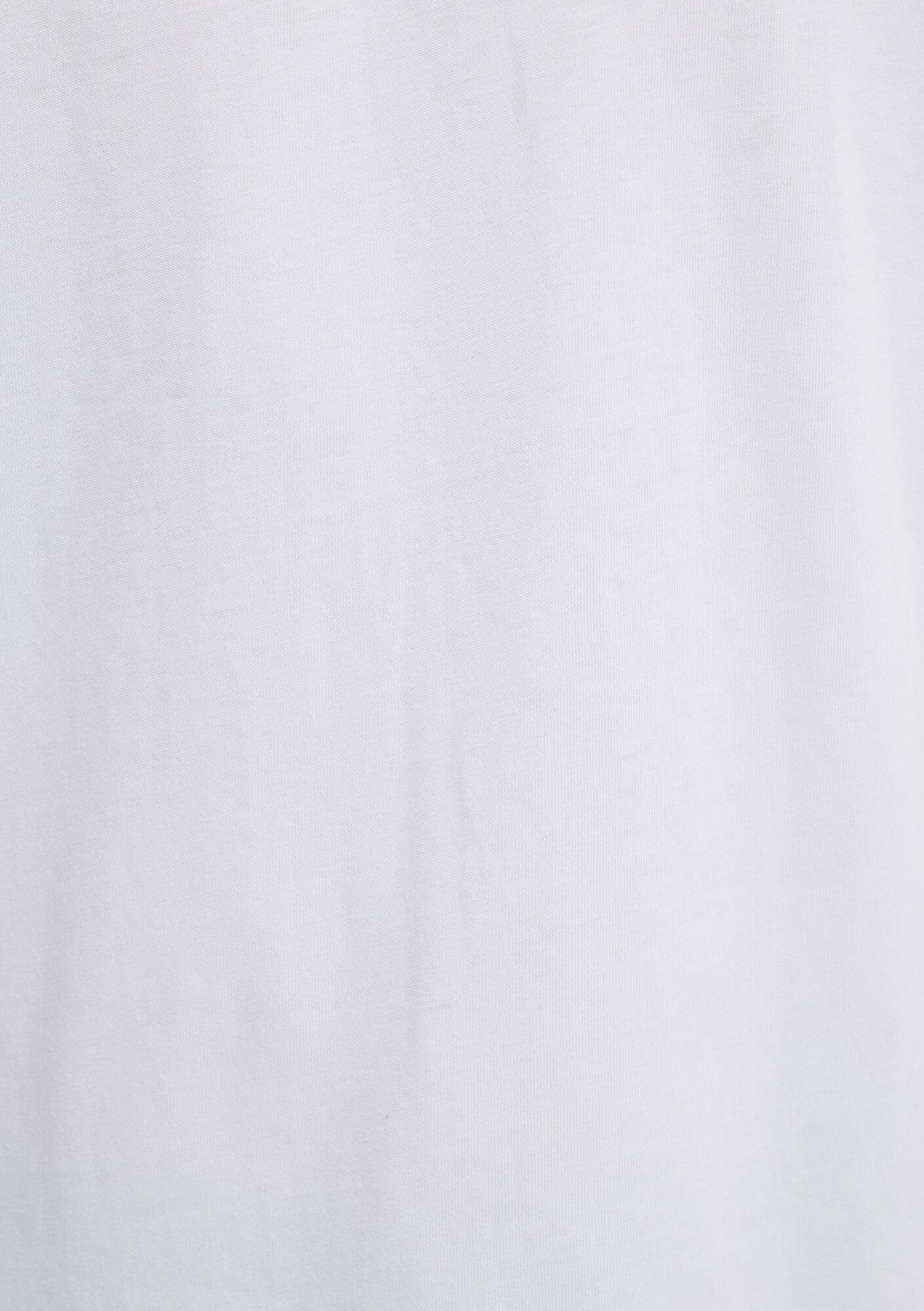 Mavi Mavi Logo Baskılı Beyaz Tişört Loose Fit / Bol Rahat Kesim 0611807-620