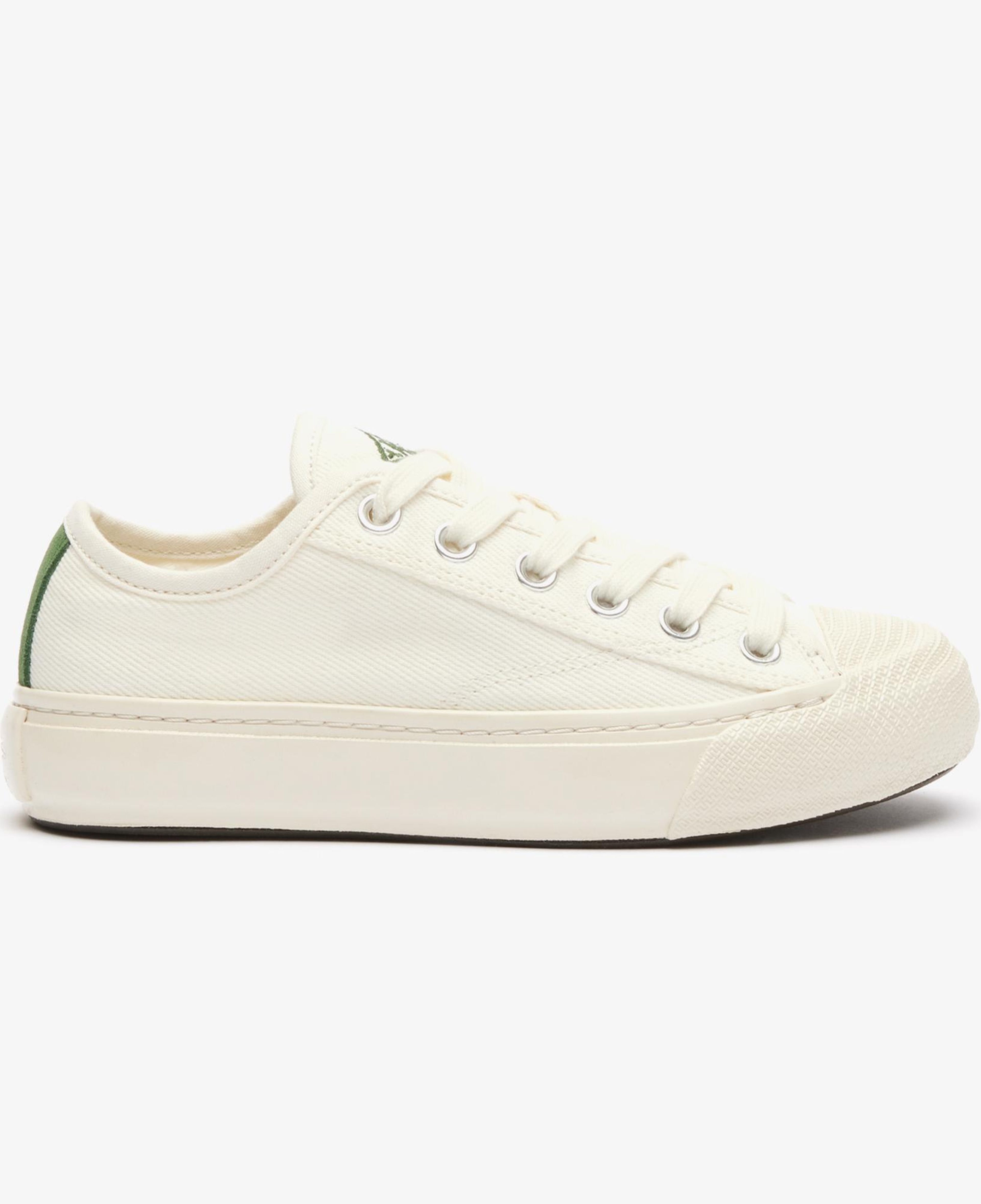 Lacoste Backcourt Kadın Krem Sneaker