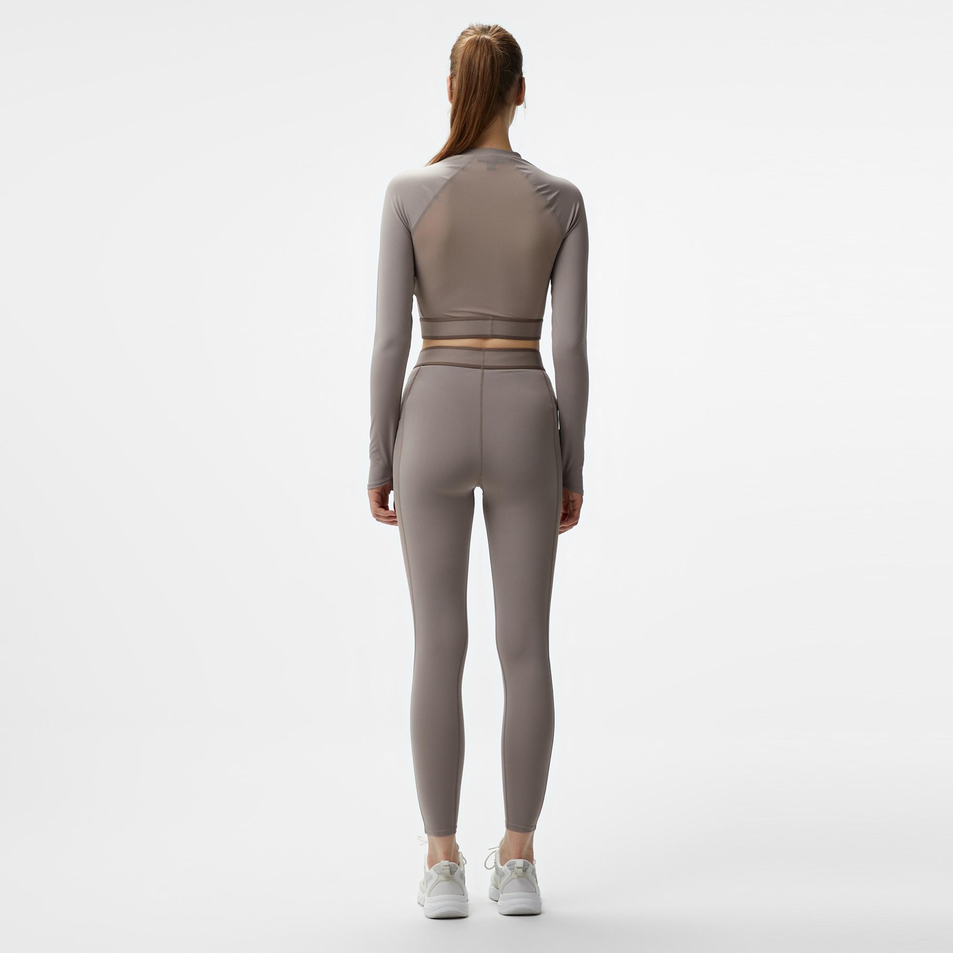 Calvin Klein Kadın Gri Tayt