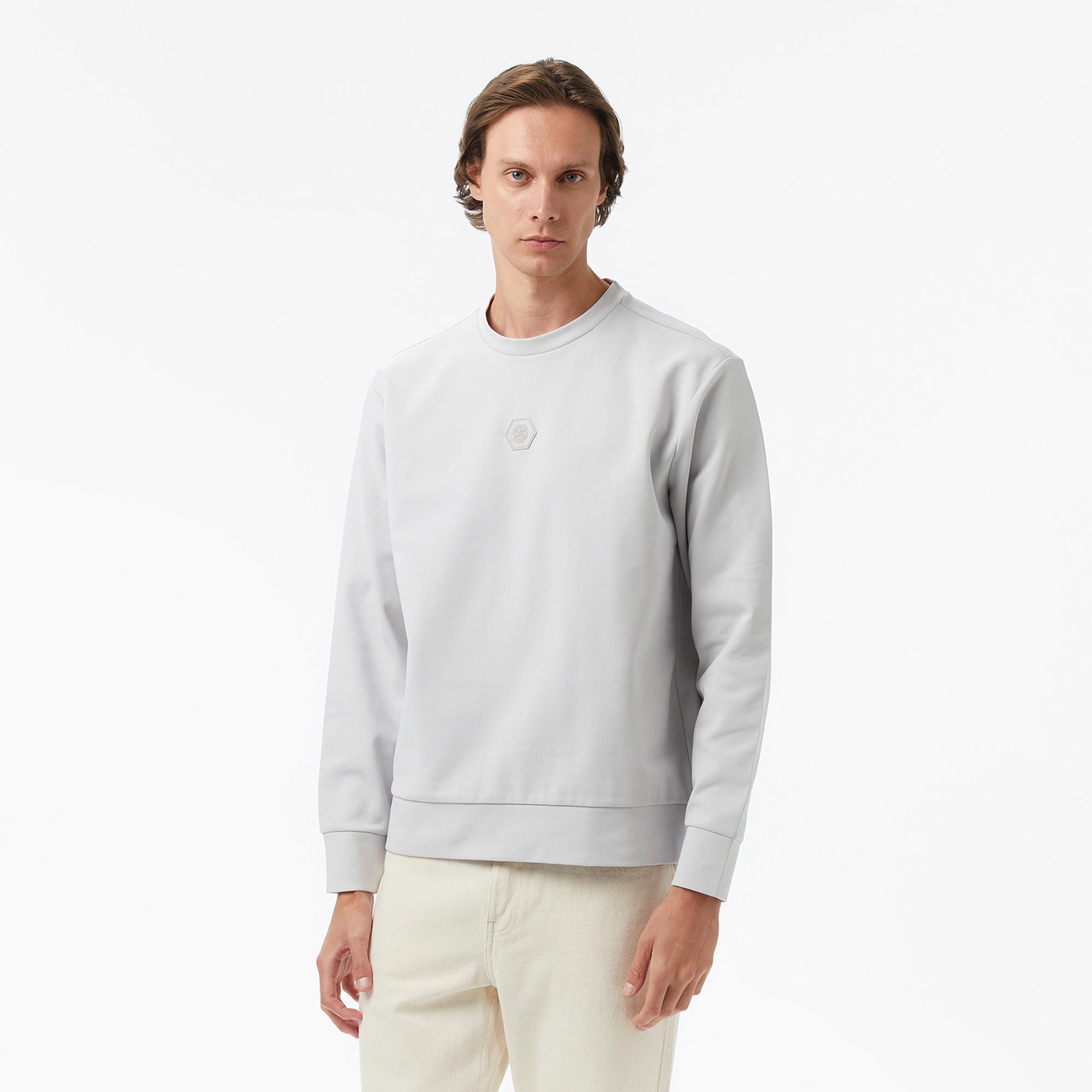 Boss Future Erkek Açık Gri Sweatshirt