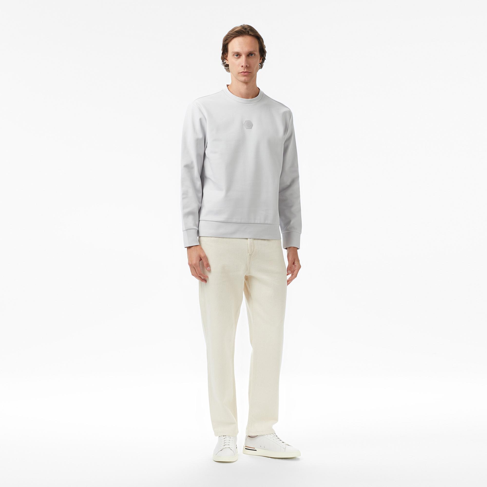 Boss Future Erkek Açık Gri Sweatshirt