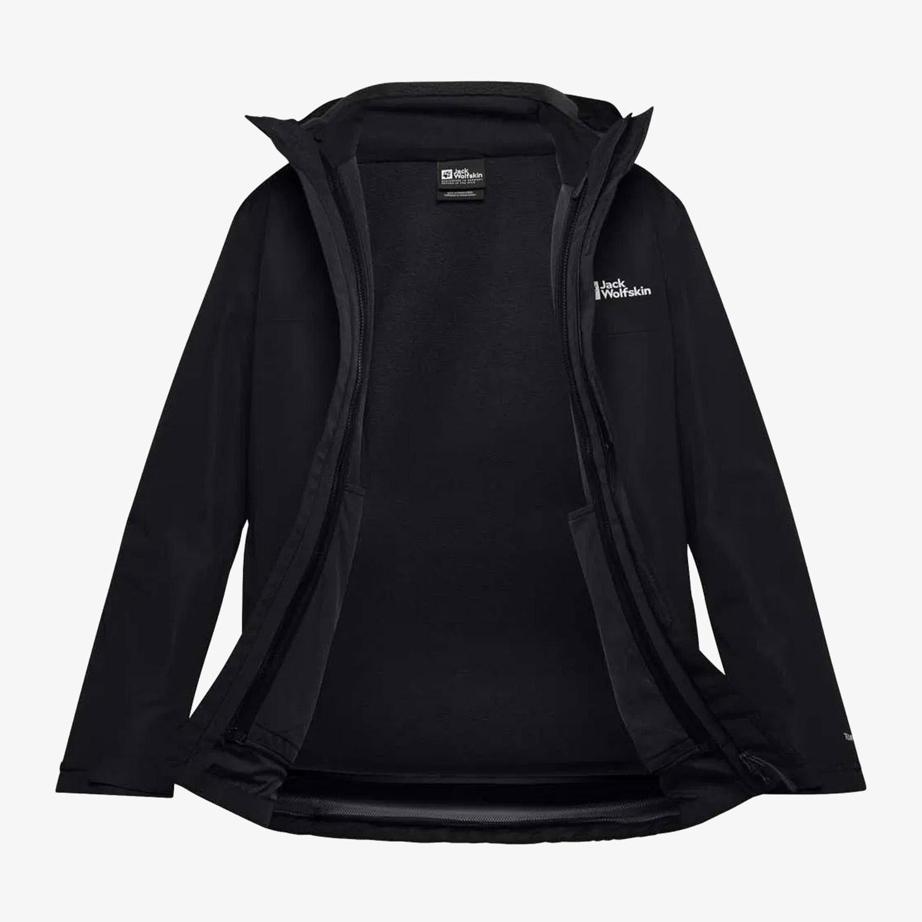 Jack Wolfskin Texapore 3in1 Erkek Siyah Ceket