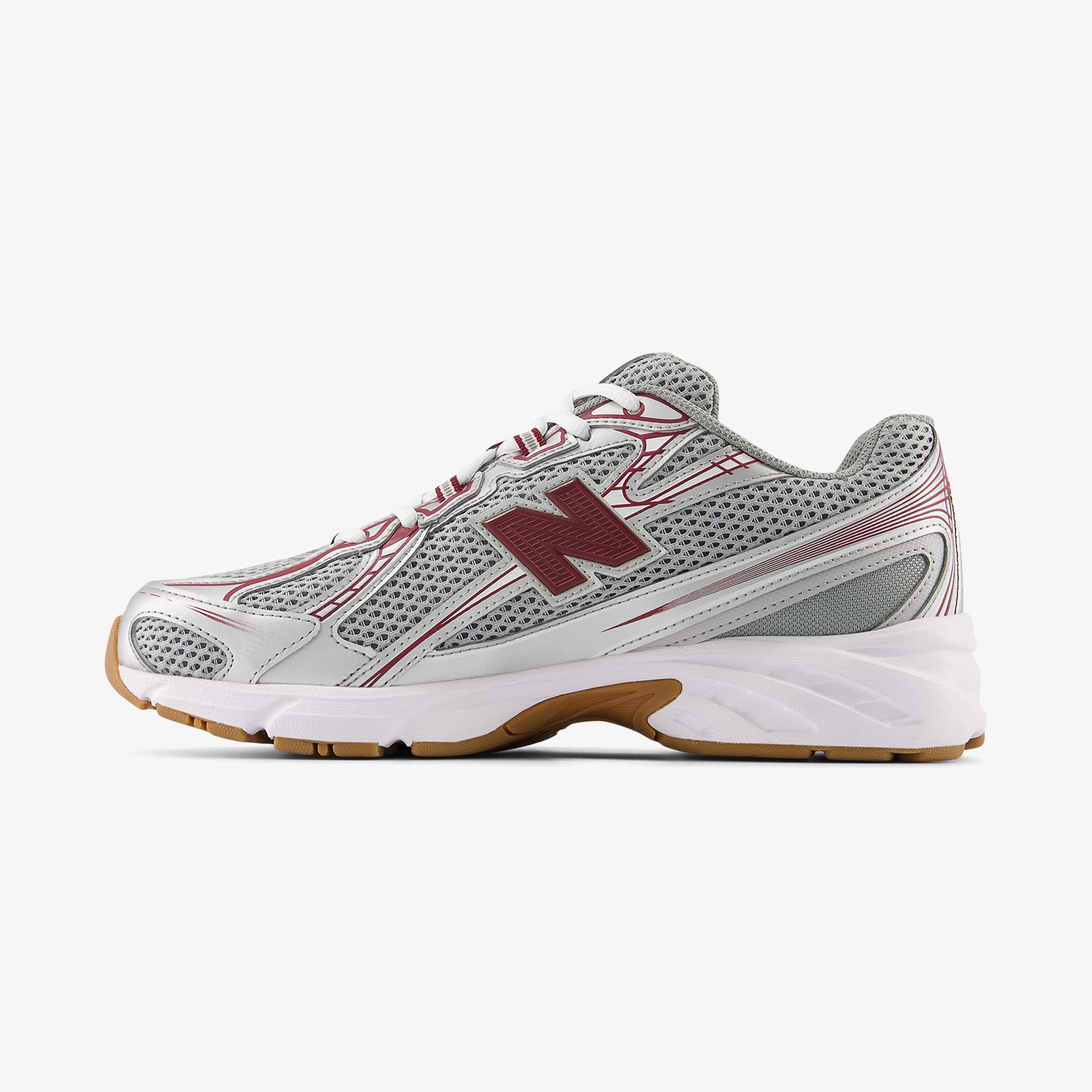 New Balance 740 Unisex Gri Spor Ayakkabı