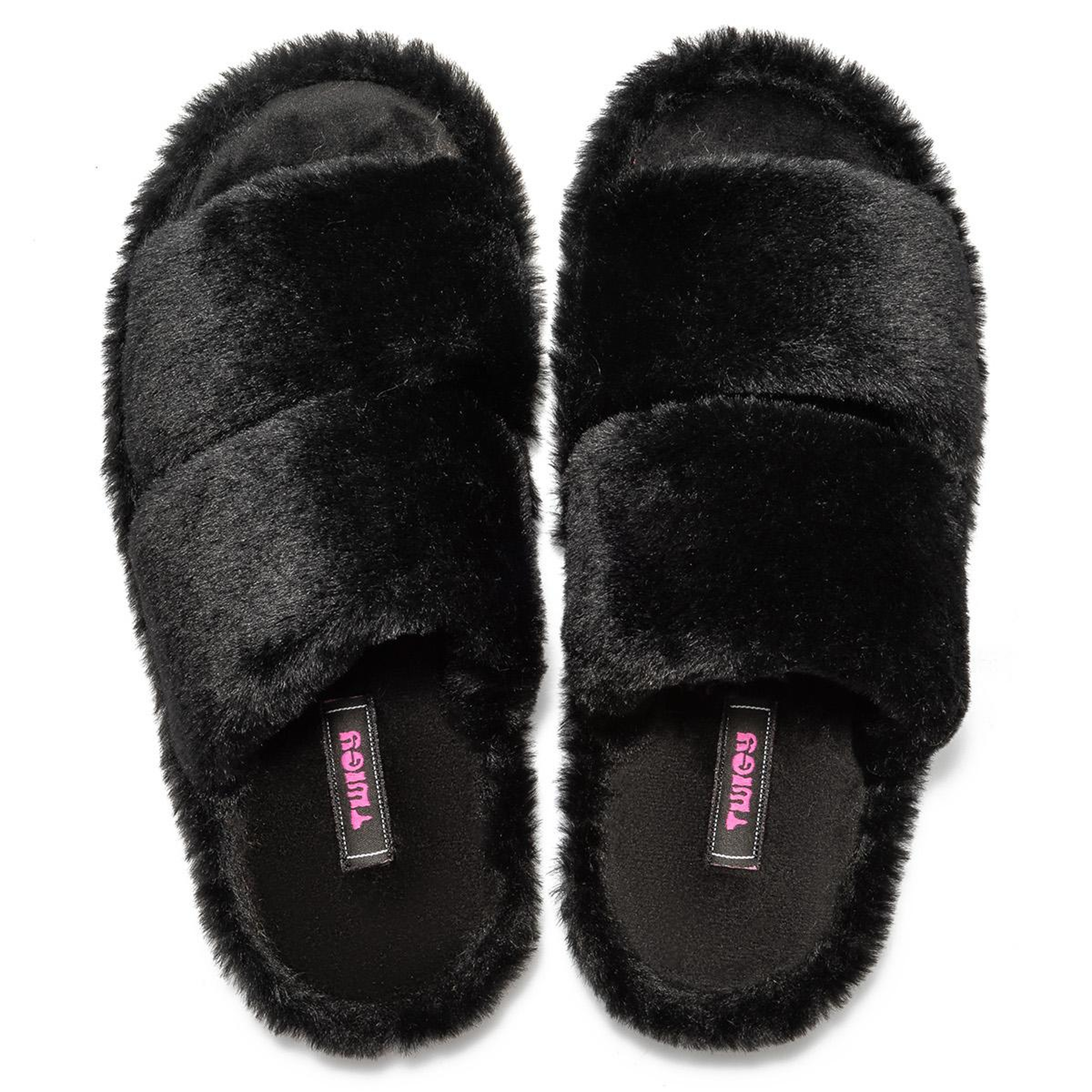 Mona Peluş Kadın Ev Terliği Siyah 36/41