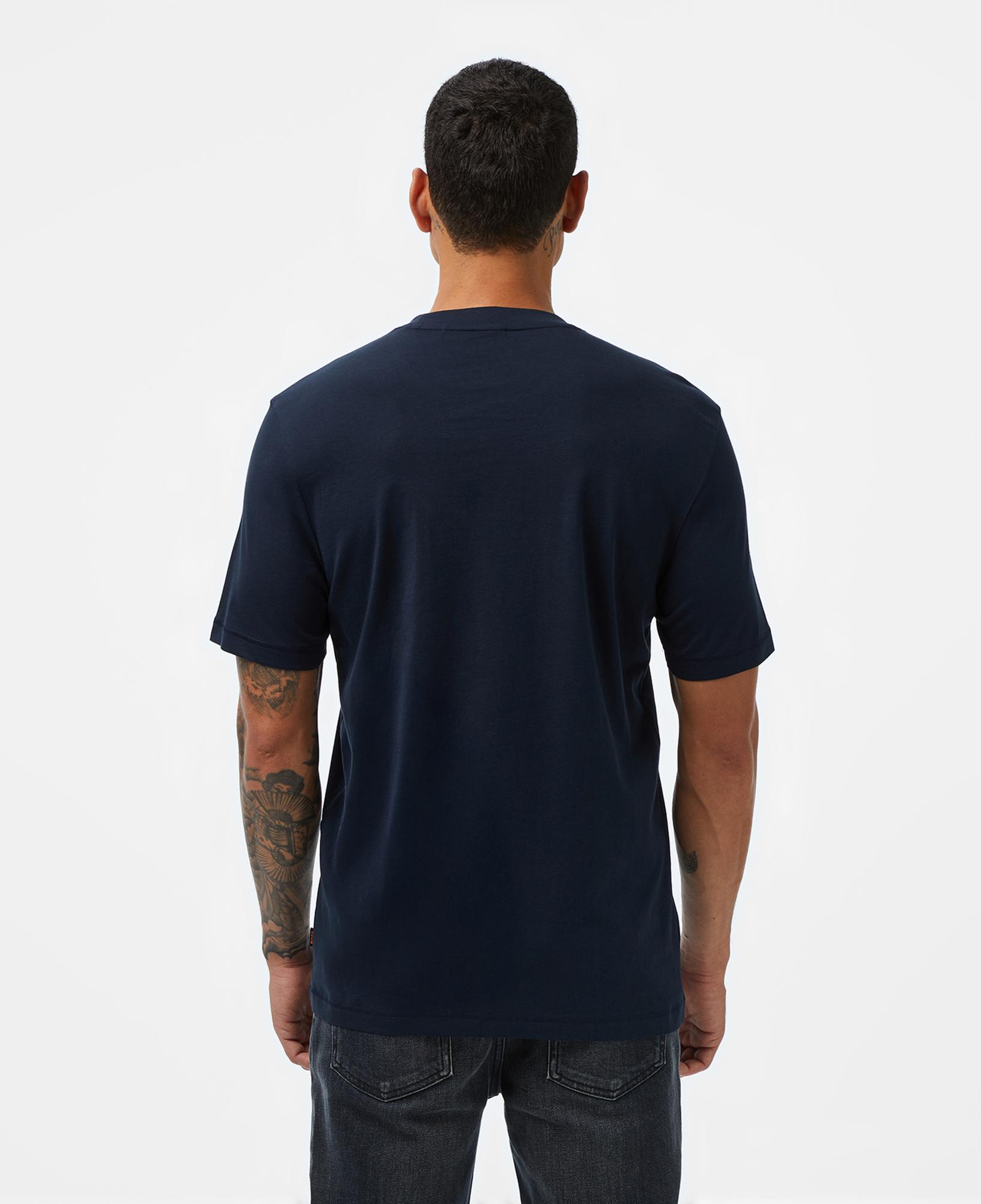 Boss Container Erkek Koyu Mavi T-Shirt