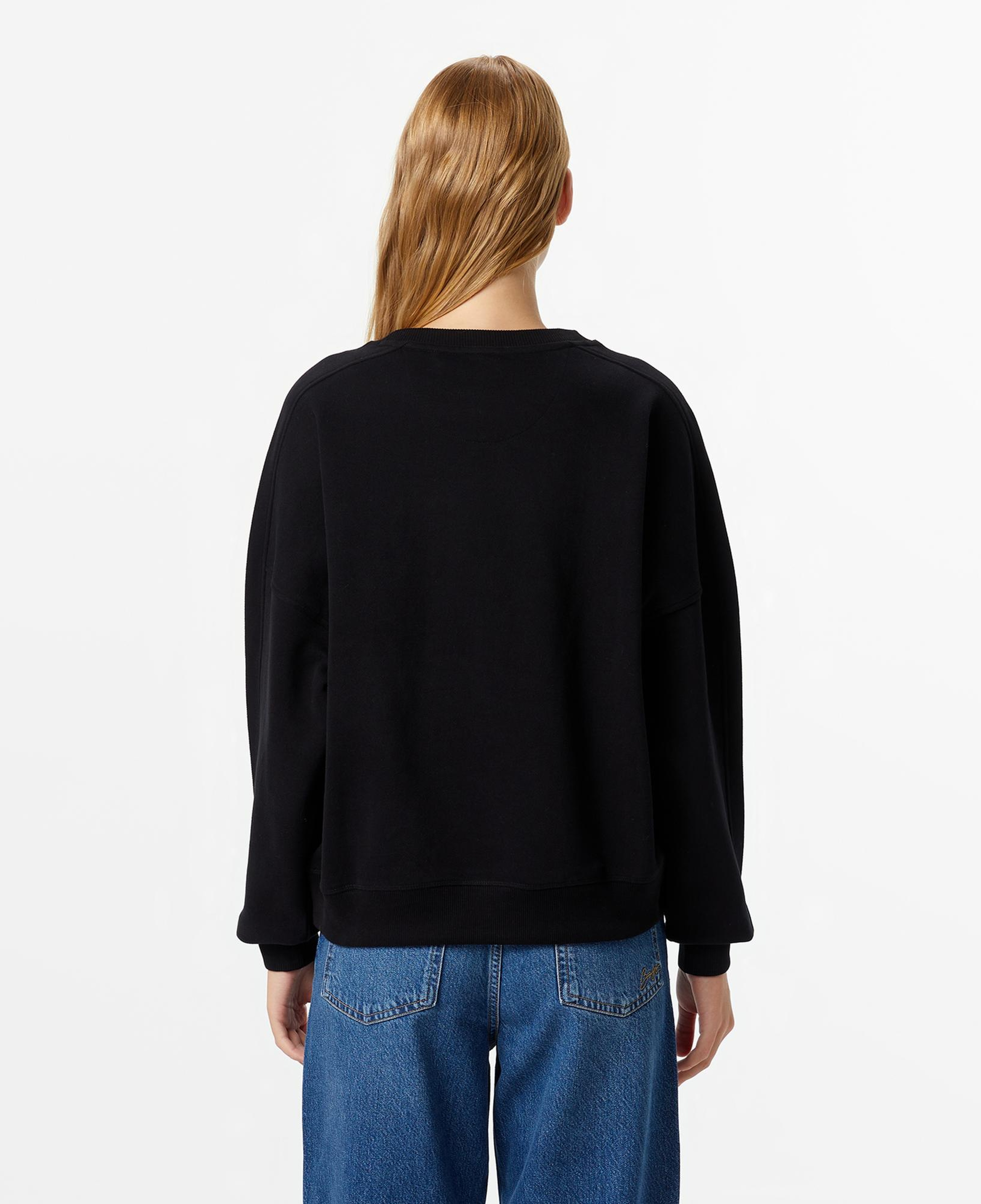 Boss Eland Kadın Siyah Sweatshirt