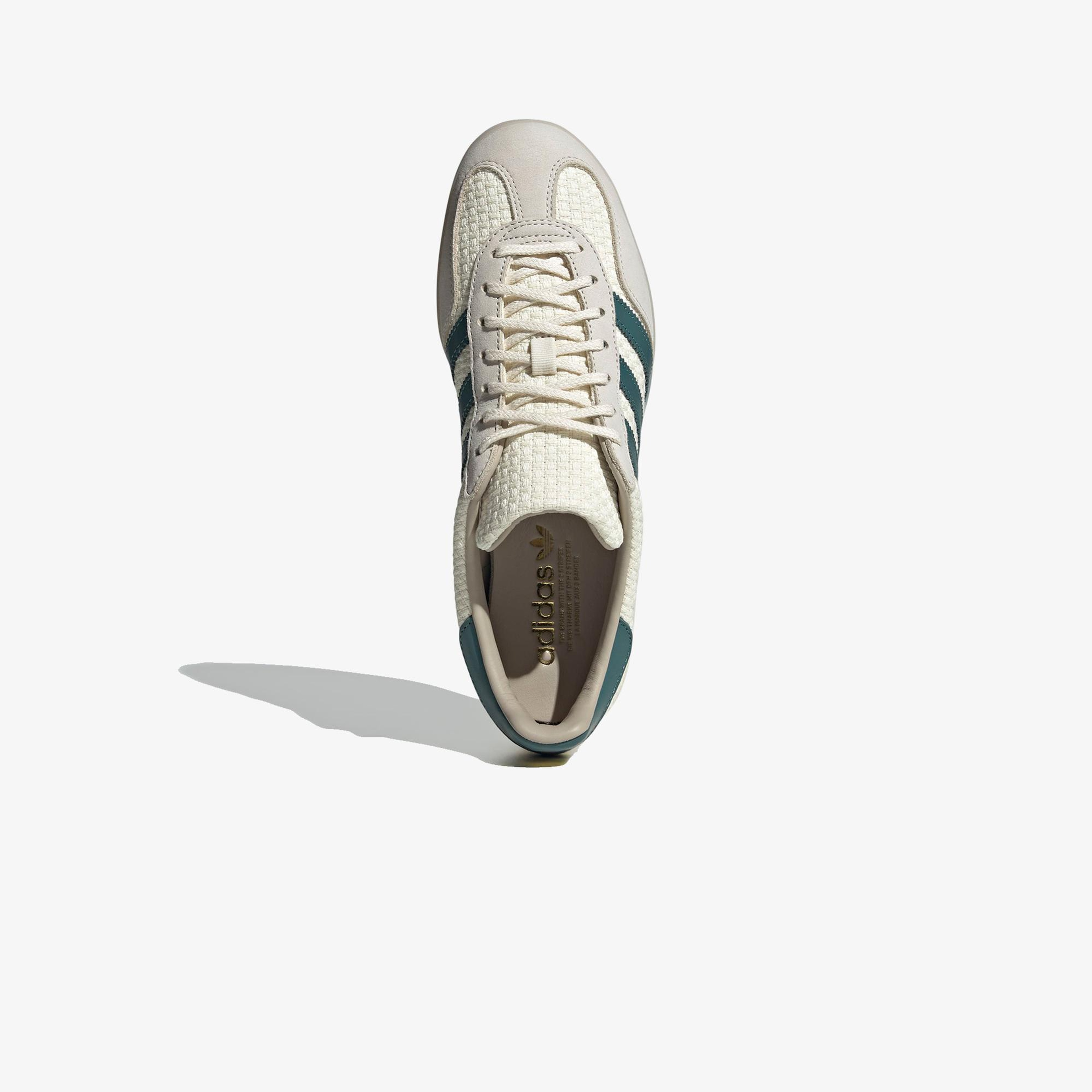 adidas Gazelle Indoor Erkek Beyaz/Yeşil Spor Ayakkabı