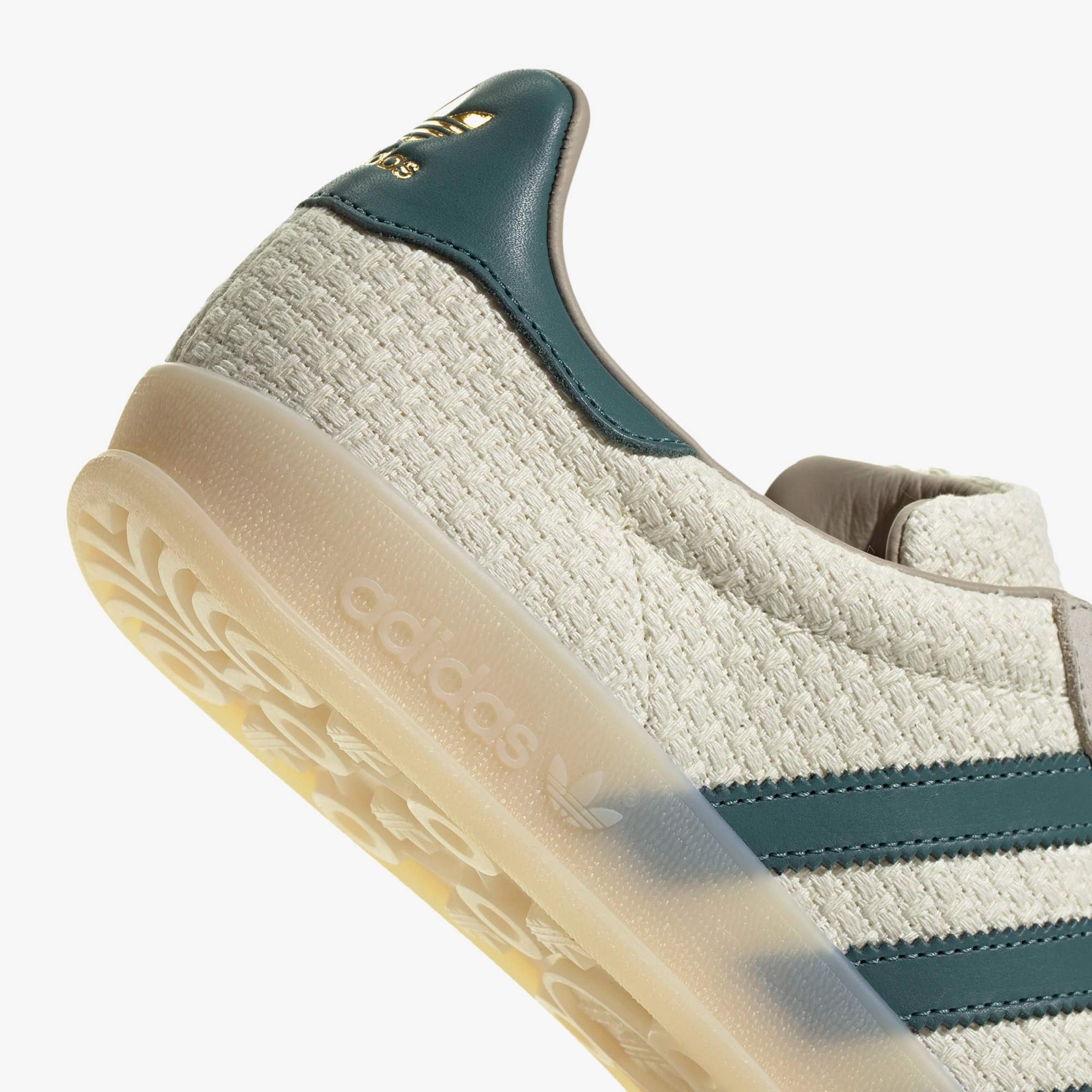 adidas Gazelle Indoor Erkek Beyaz/Yeşil Spor Ayakkabı