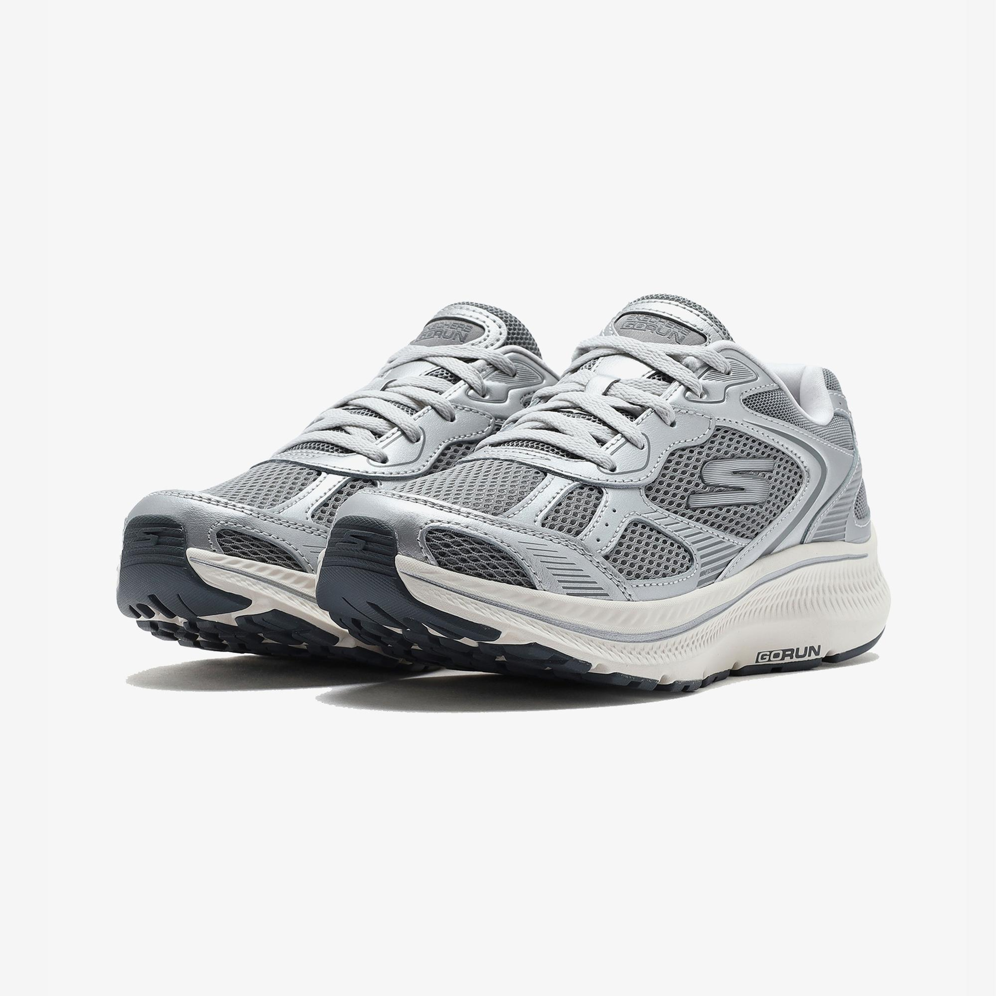 Skechers Go Run Consistent 2.0 Volt Kadın Gri Koşu Ayakkabısı