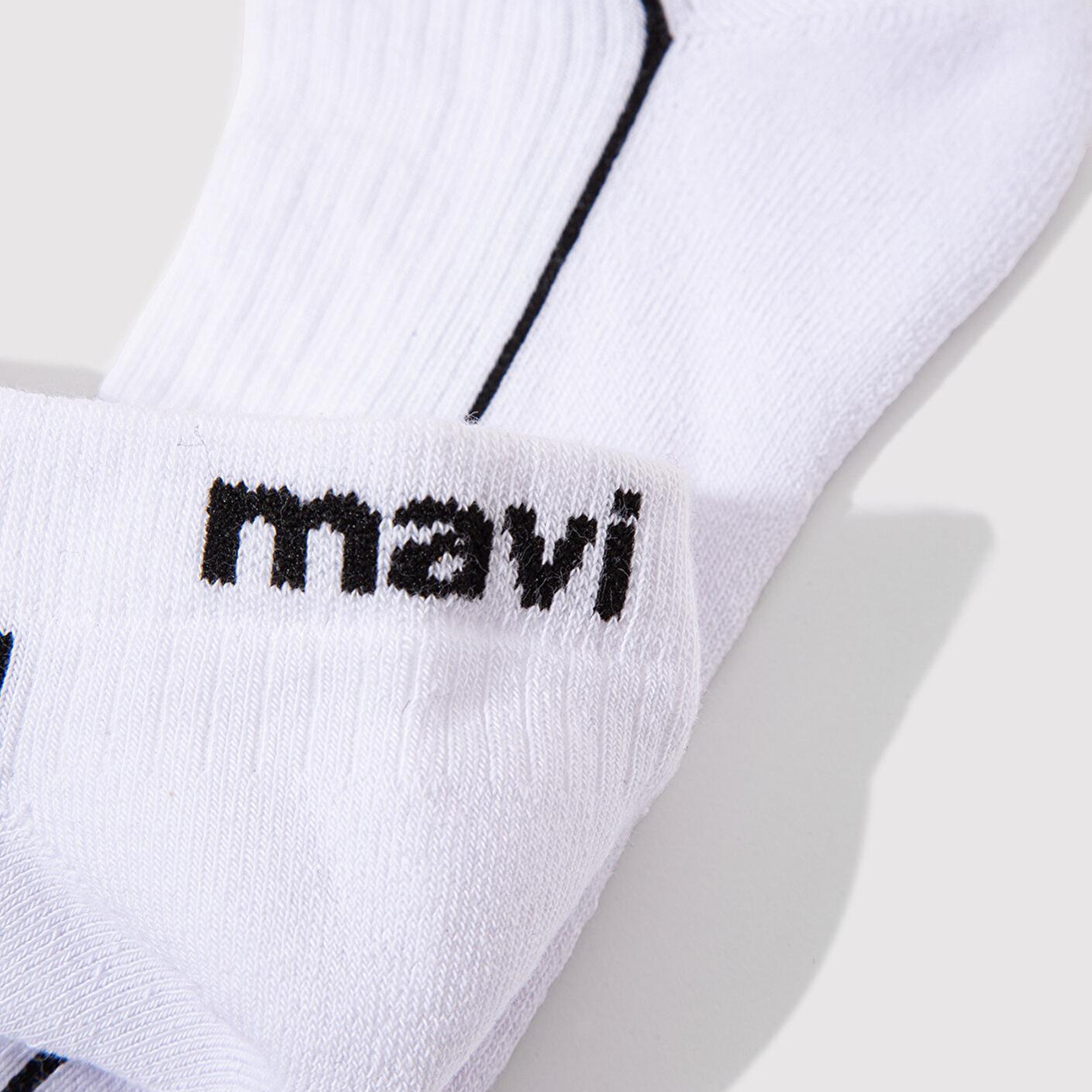 Mavi Beyaz Patik Çorap 0911127-620