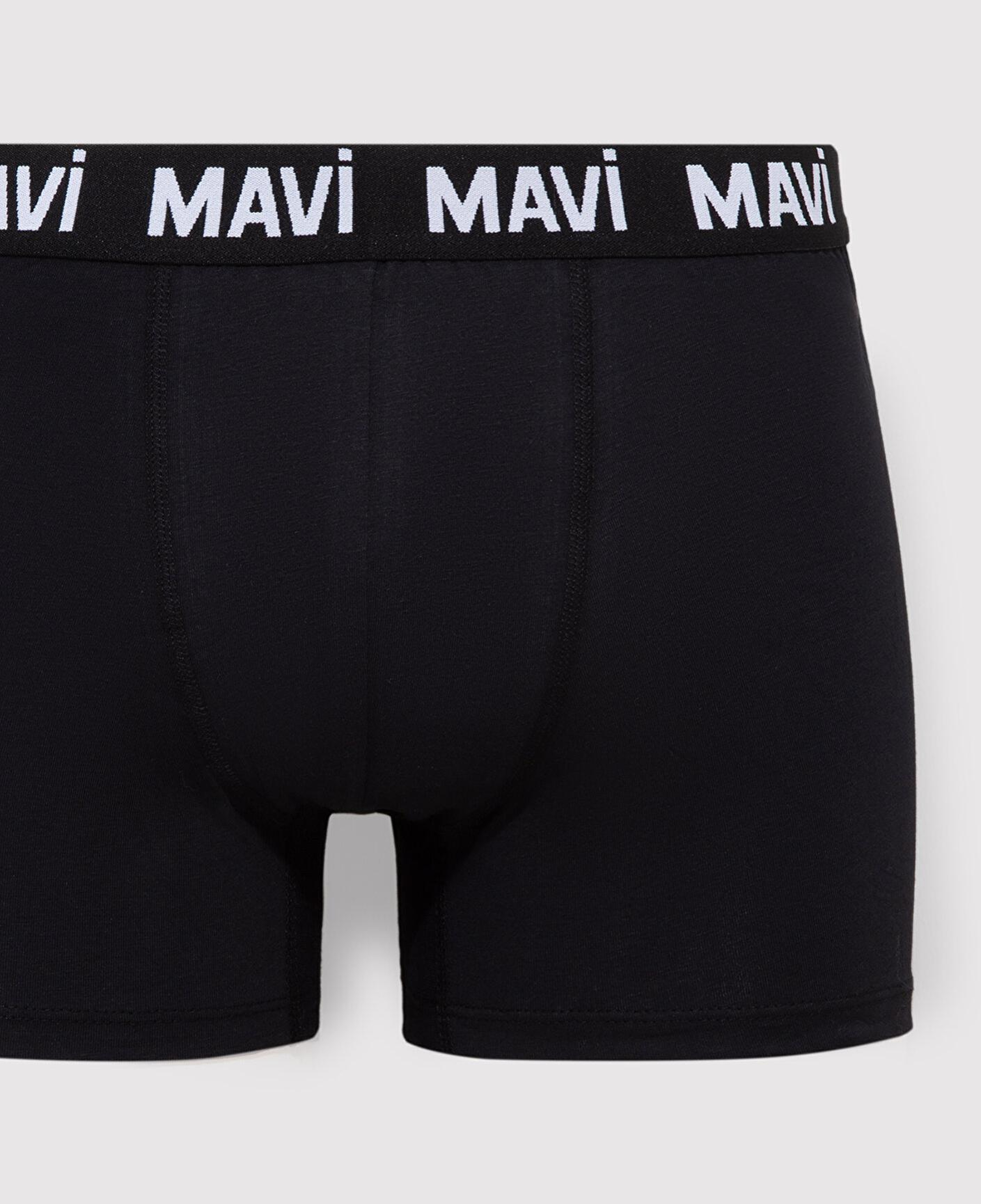 Mavi Siyah Basic Boxer 0911079-35495