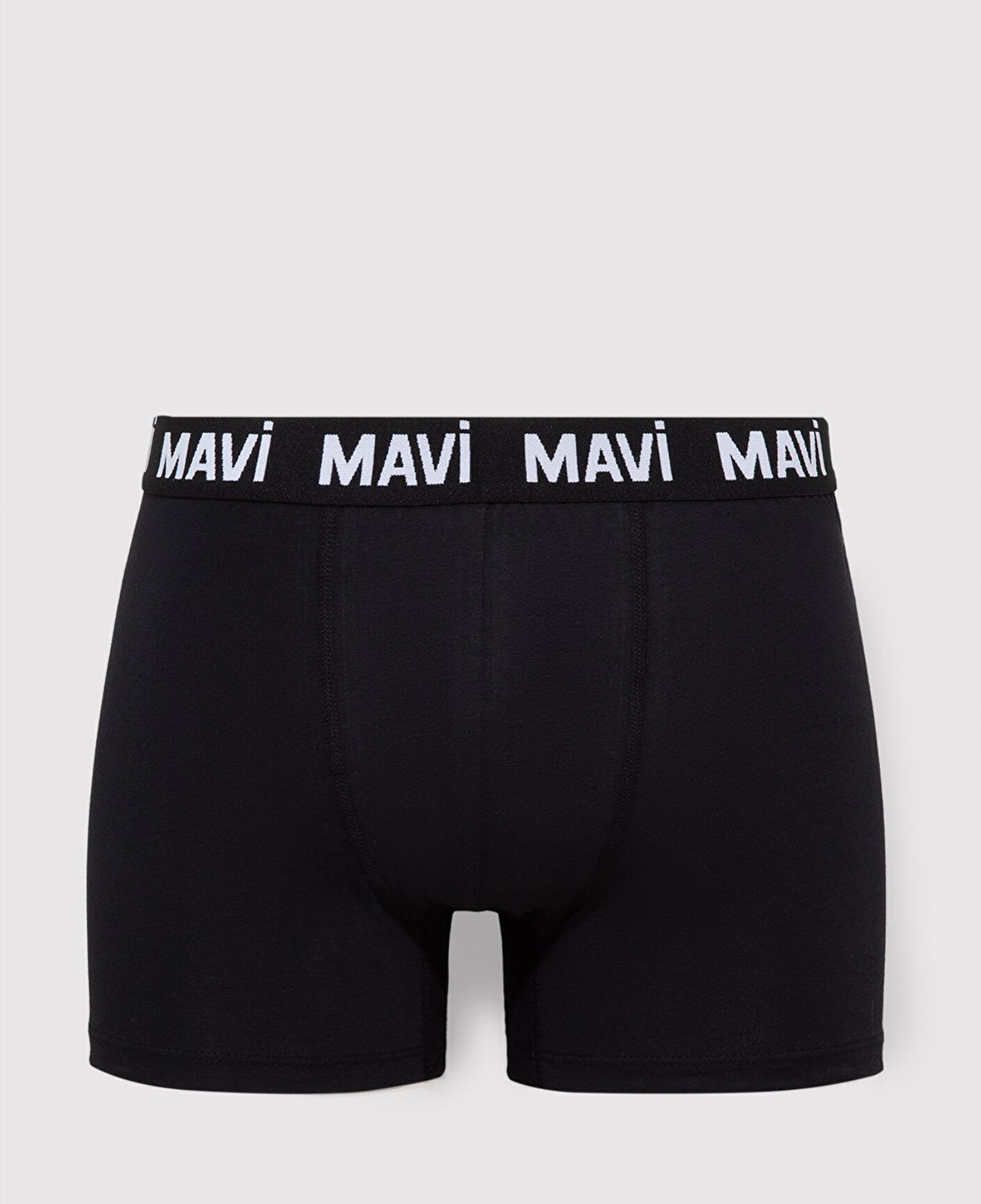 Mavi Siyah Basic Boxer 0911079-35495