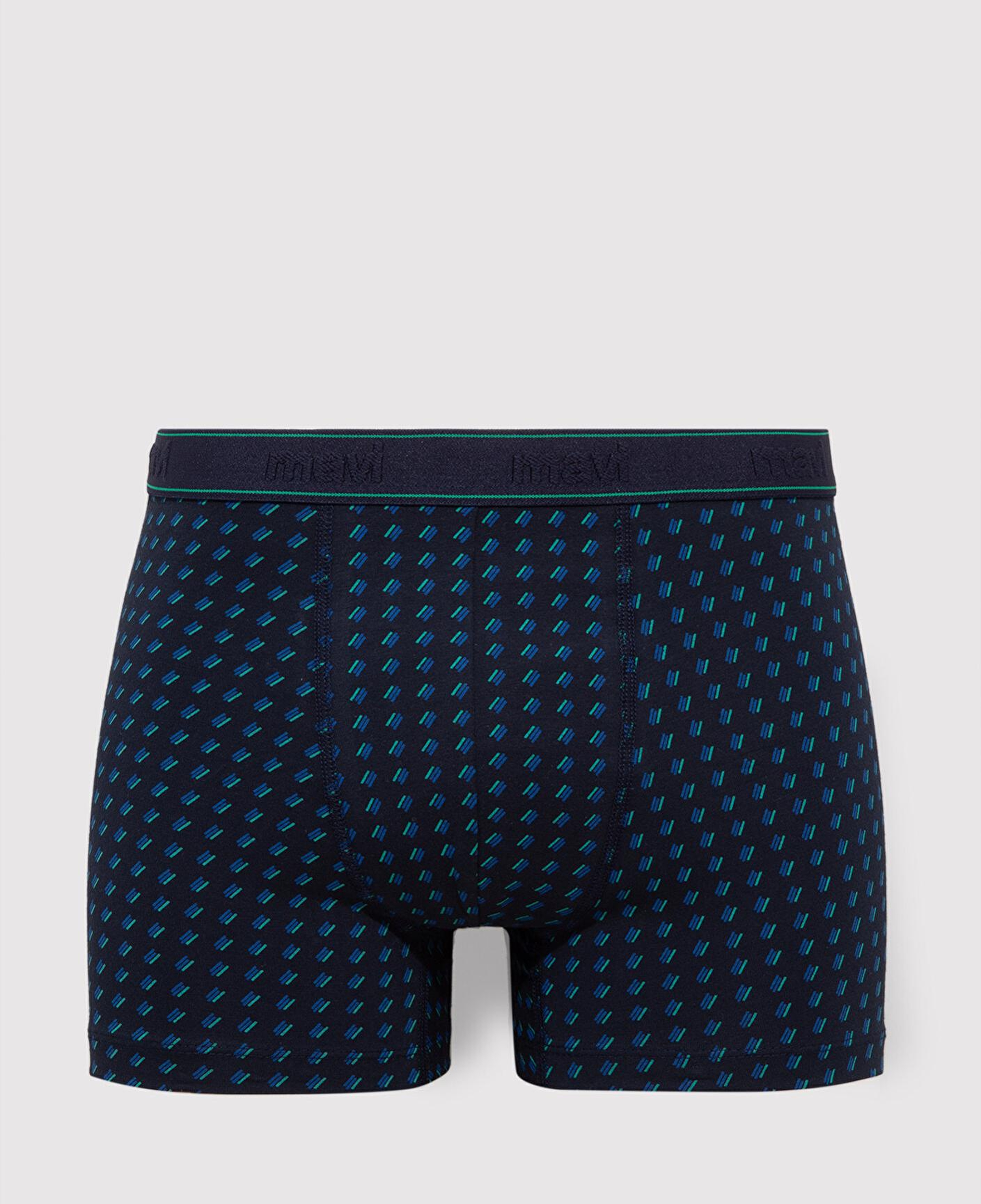 Mavi Baskılı Lacivert Boxer 0911051-30717