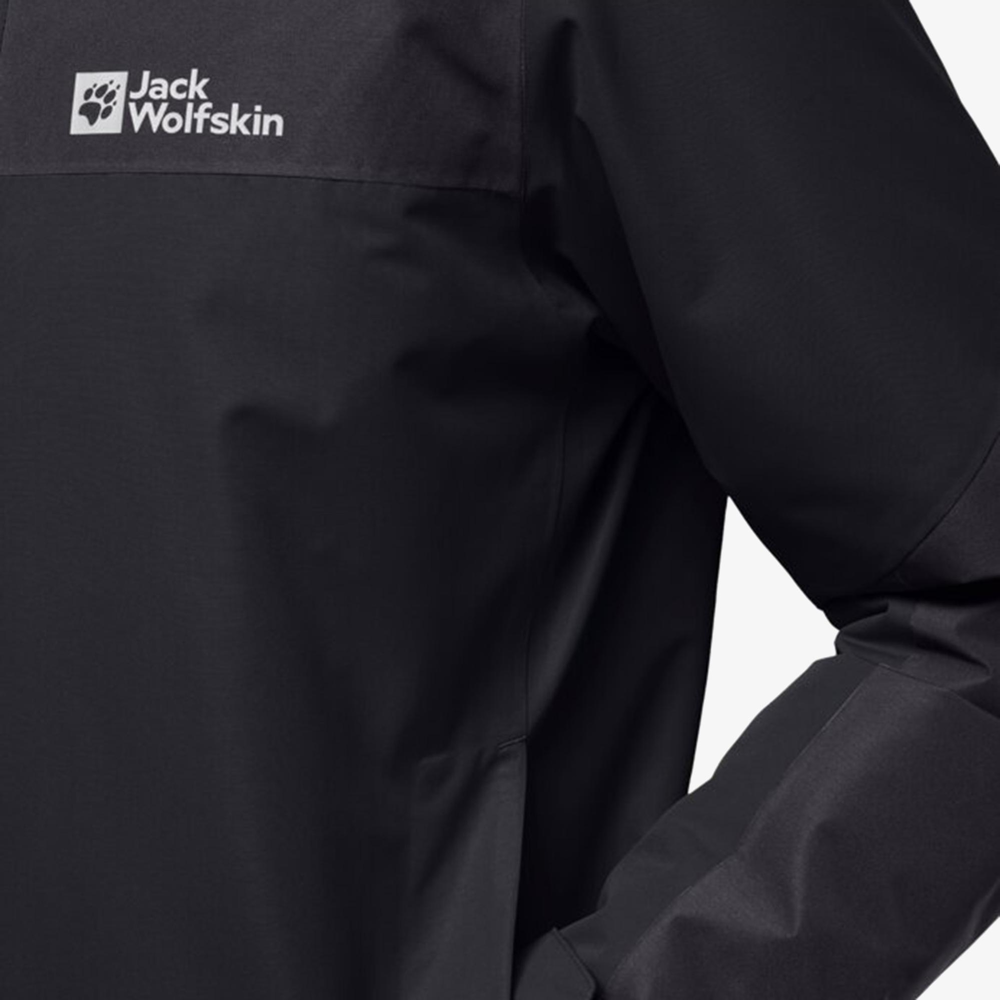 Jack Wolfskin Jasper Insulated Erkek Siyah Mont