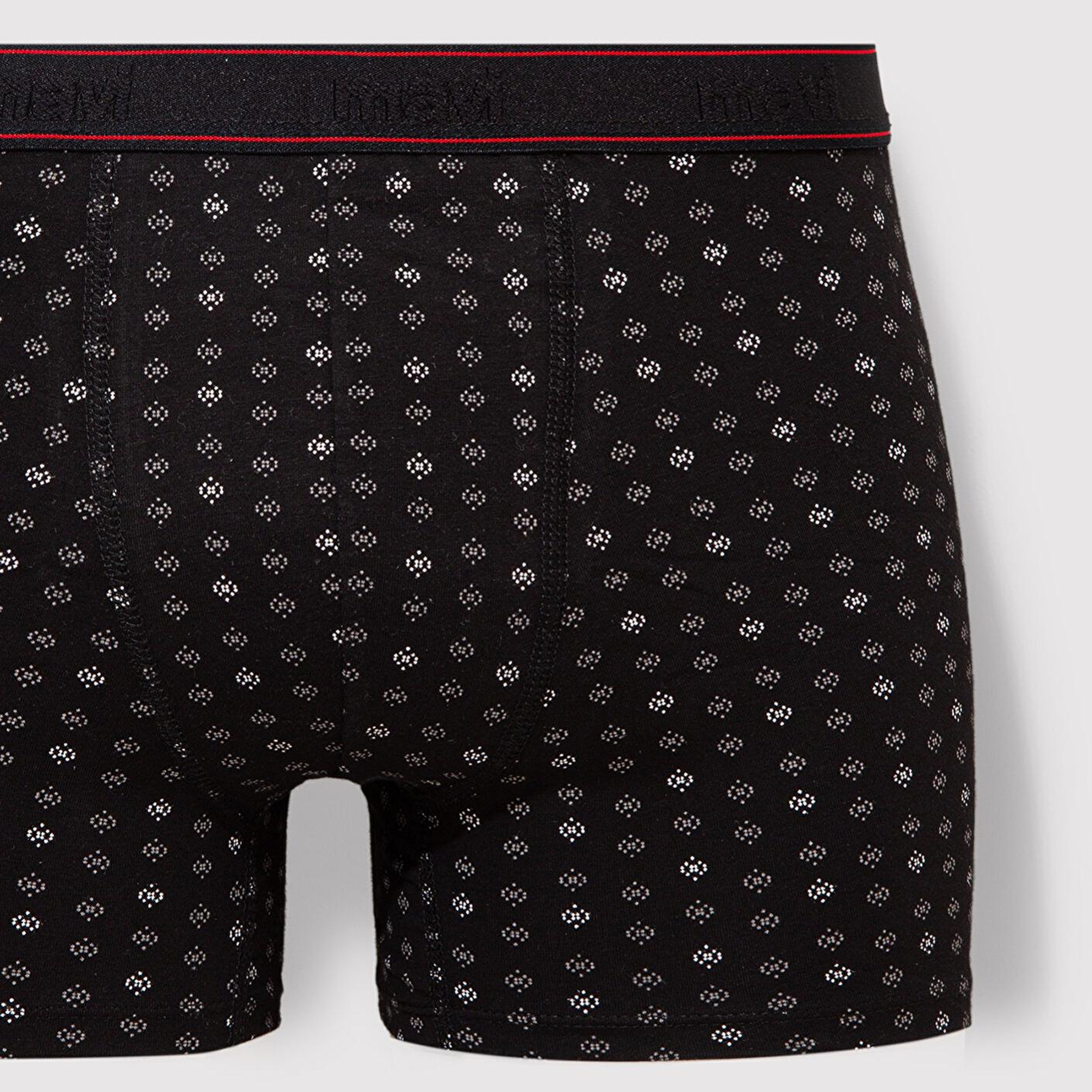 Mavi Baskılı Siyah Boxer 0911037-900