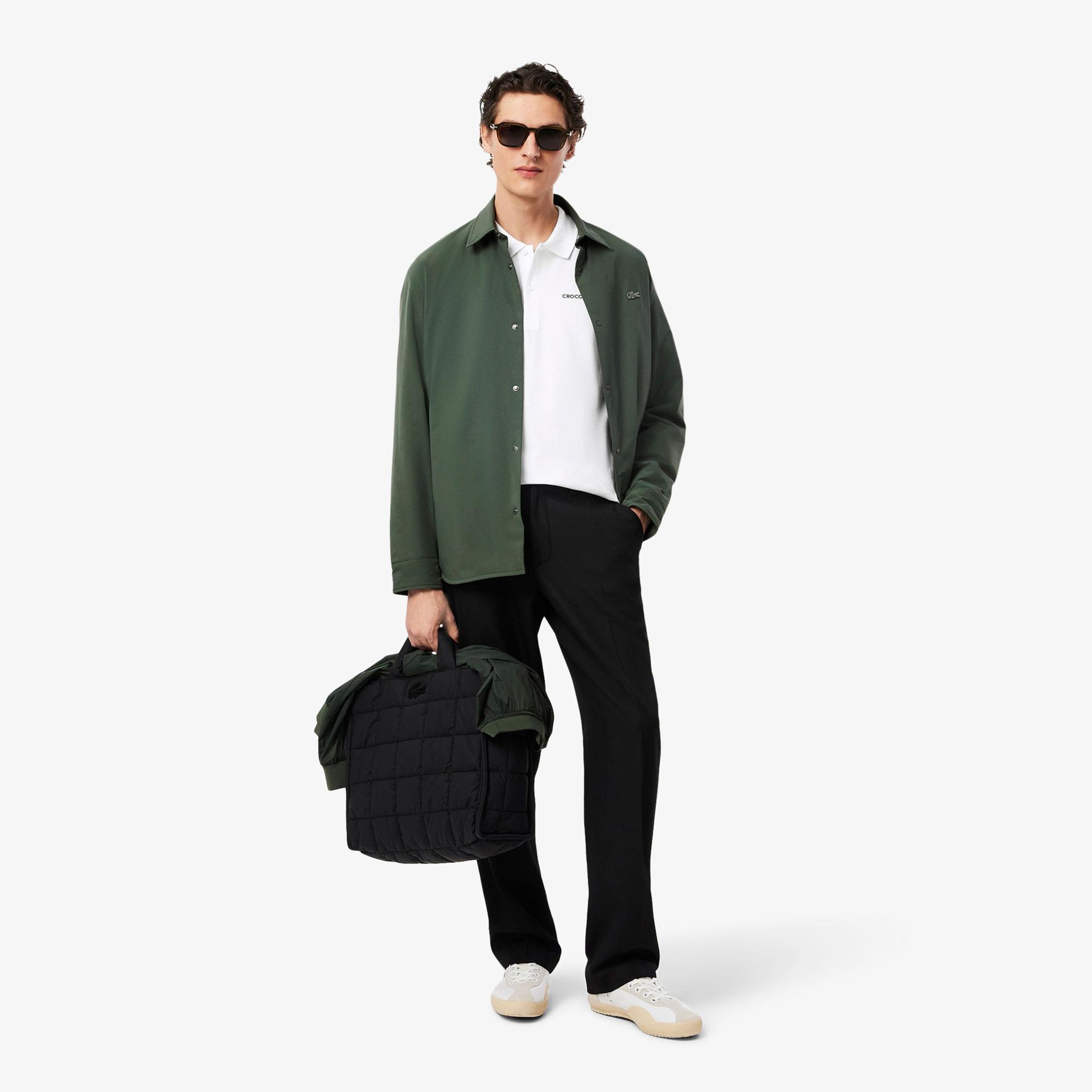 Lacoste L.12.12 Erkek Regular Fit Baskılı Beyaz Polo