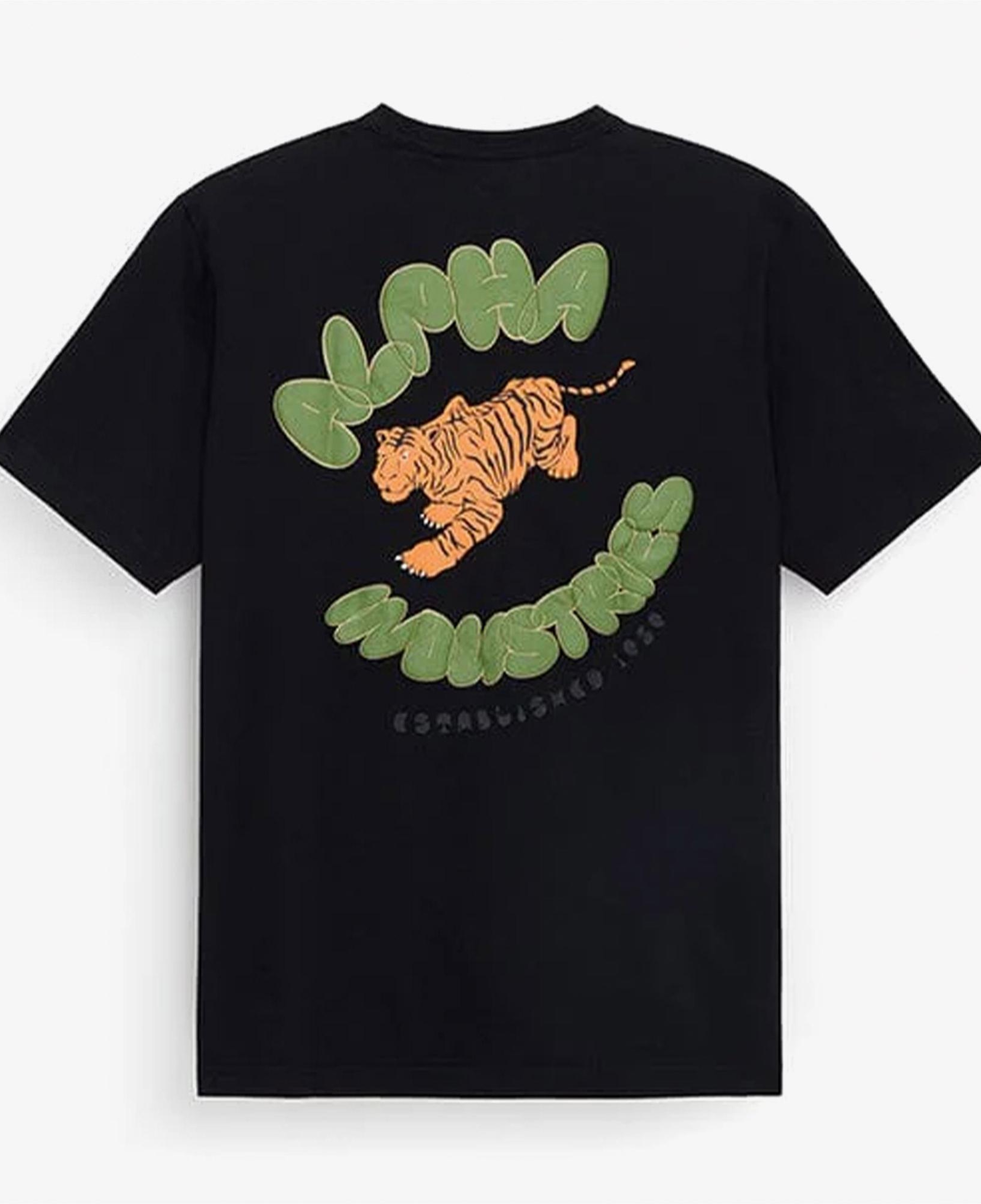 Alpha Industries Tiger Erkek Siyah T-Shirt