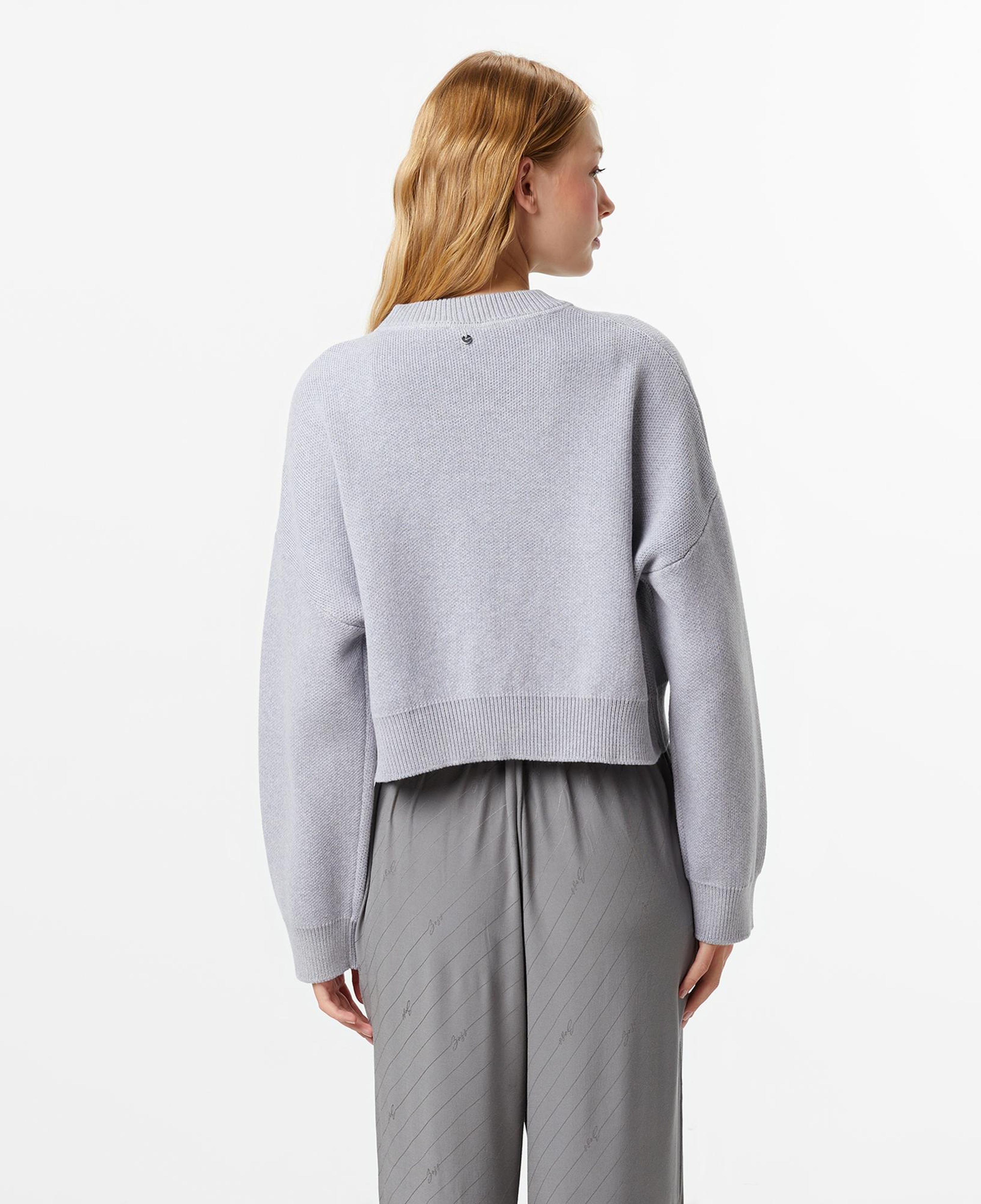 Boss Finevra Kadın Gümüş Triko