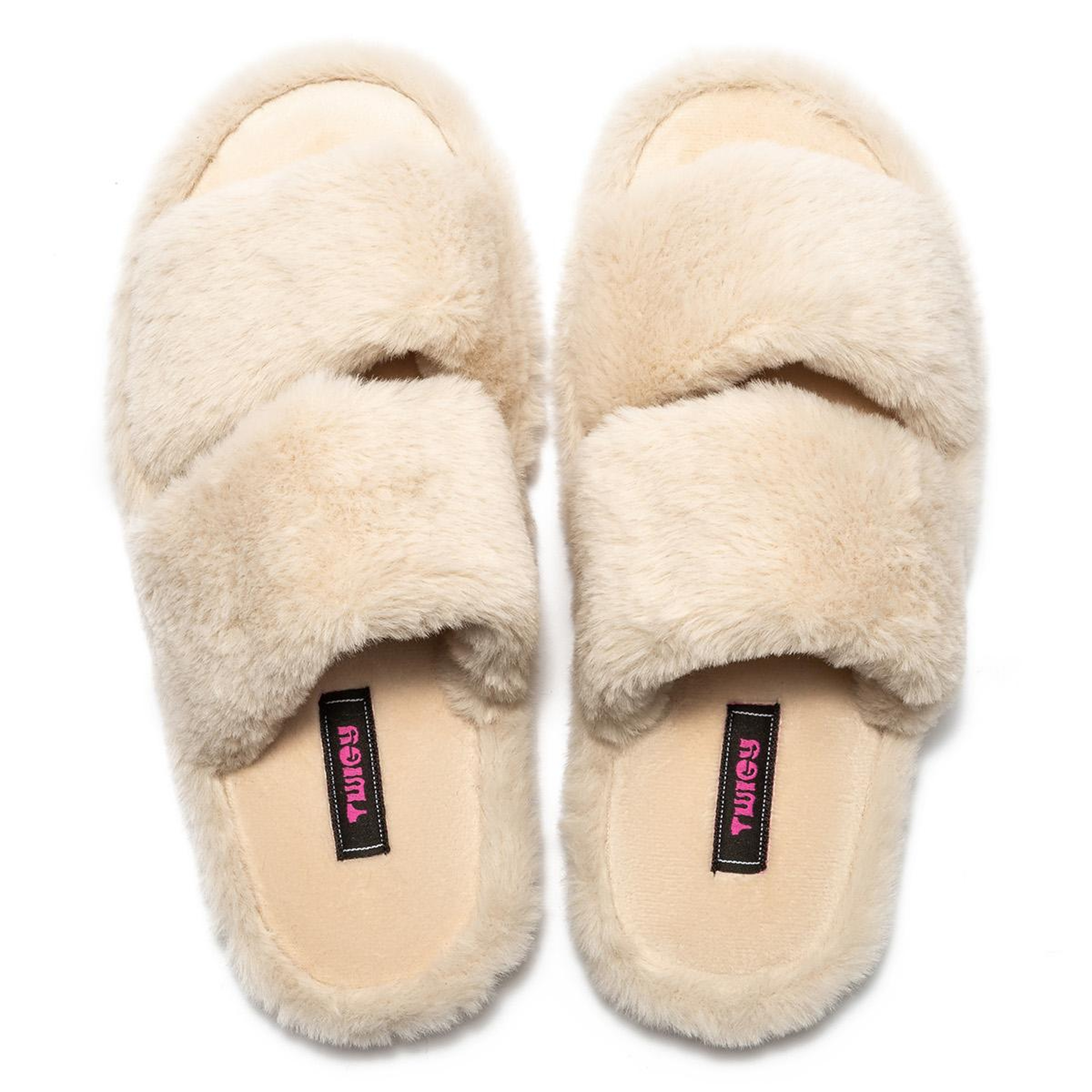 Mona Peluş Kadın Ev Terliği Bej 36/41