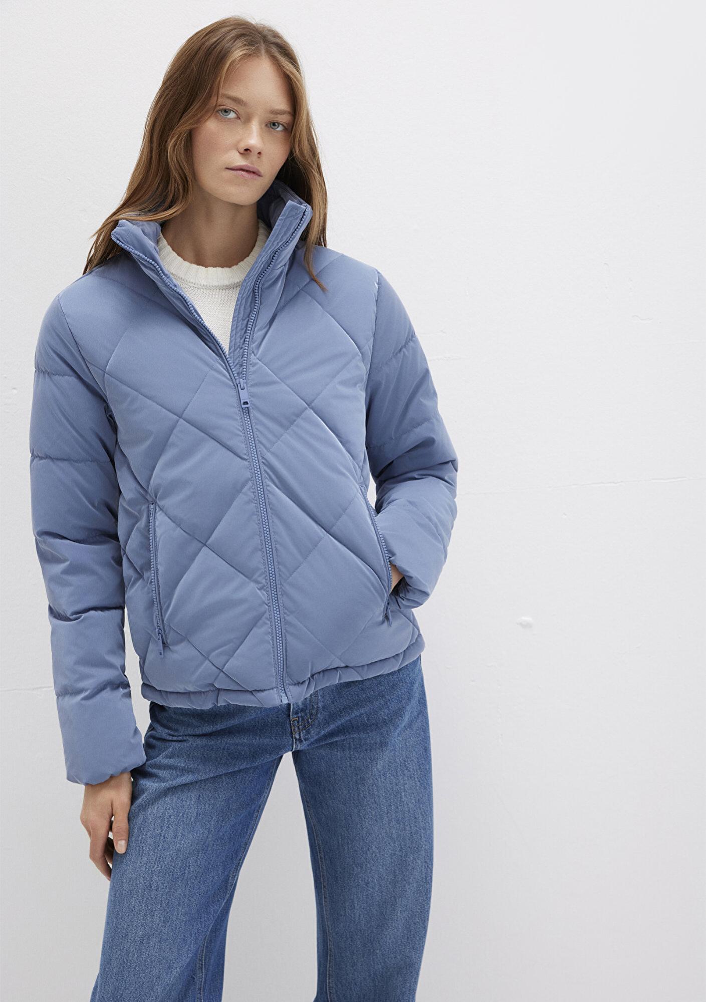 Mavi Su İtici Premium Kapitone Mavi Şişme Mont 1110230-70738