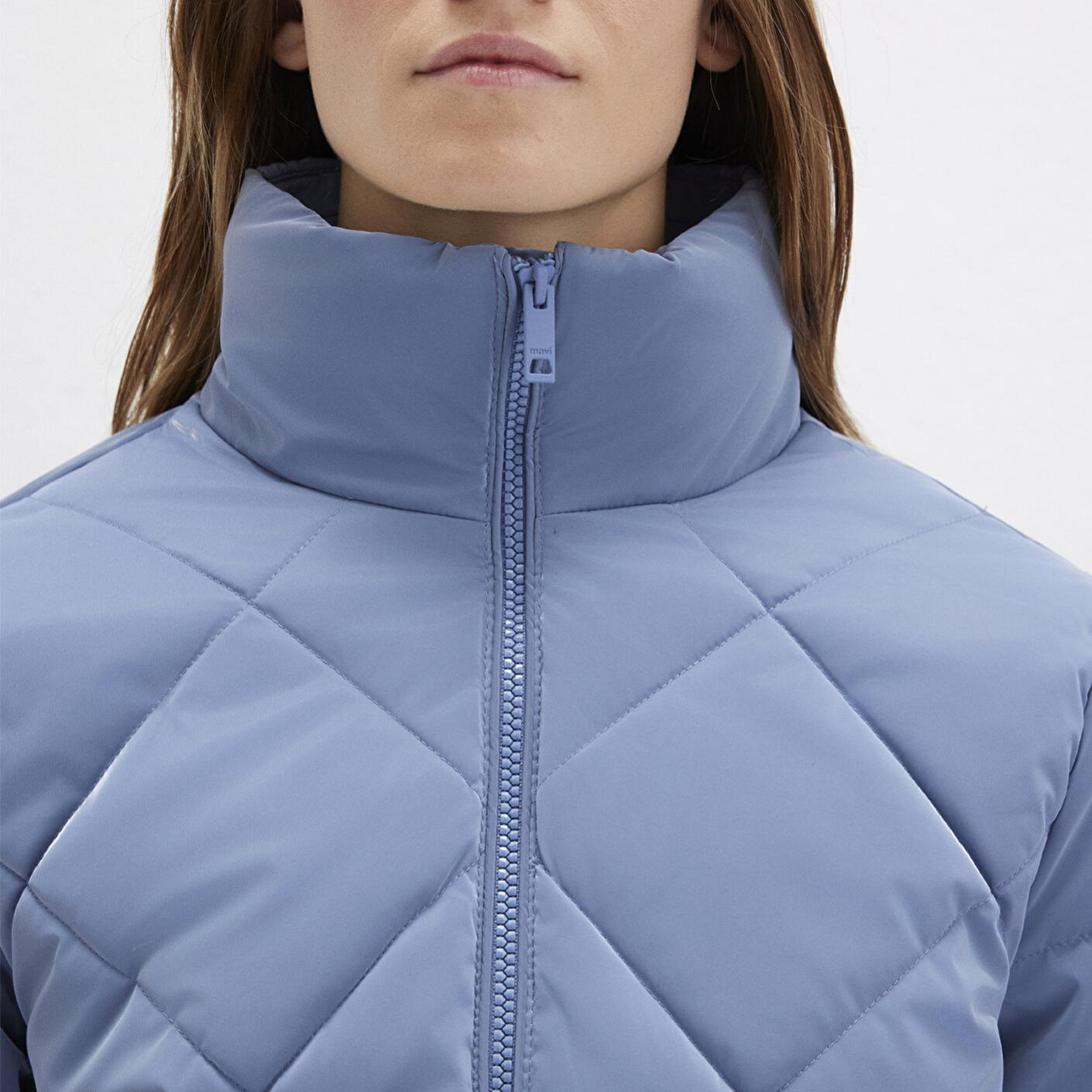 Mavi Su İtici Premium Kapitone Mavi Şişme Mont 1110230-70738