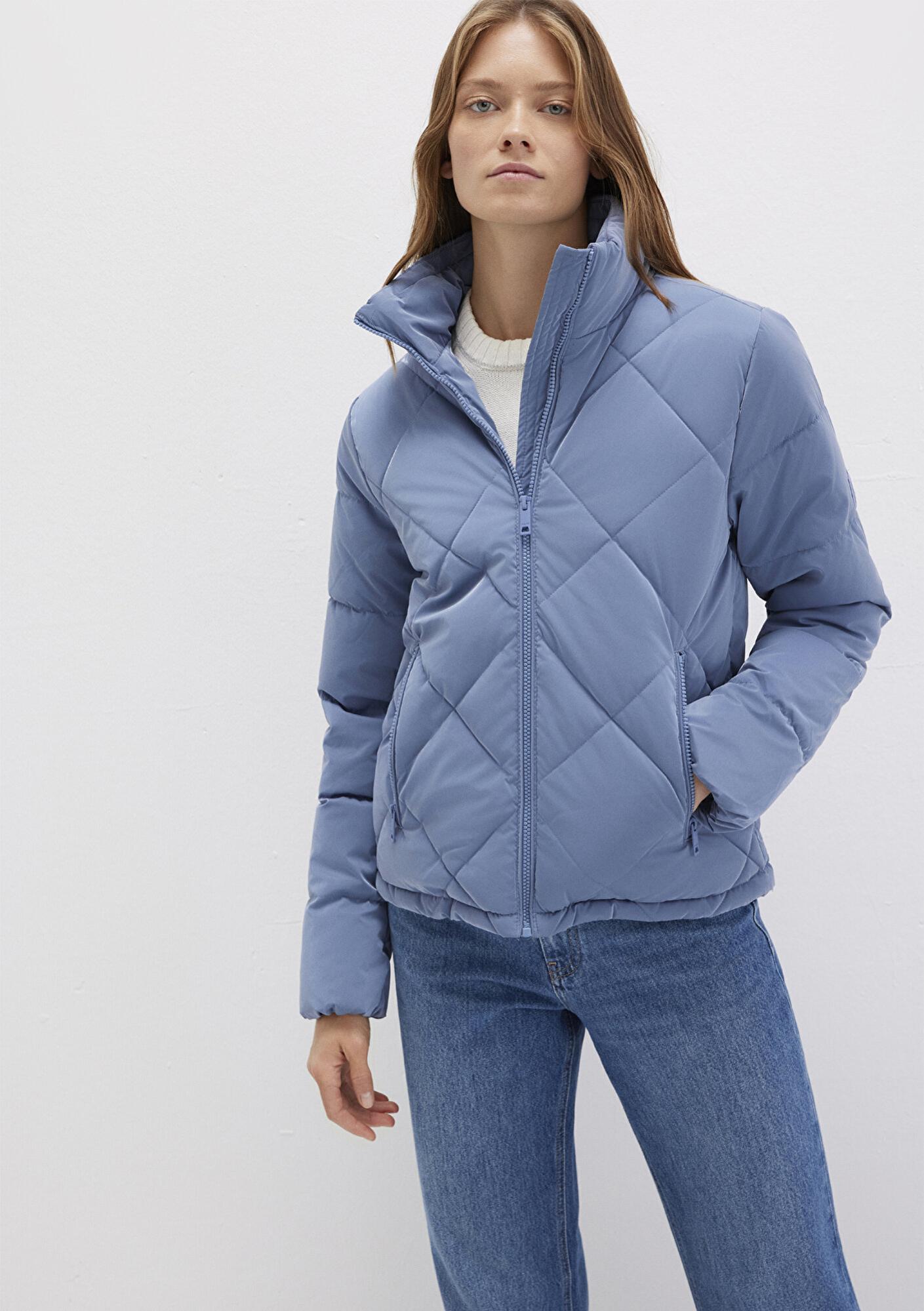 Mavi Su İtici Premium Kapitone Mavi Şişme Mont 1110230-70738