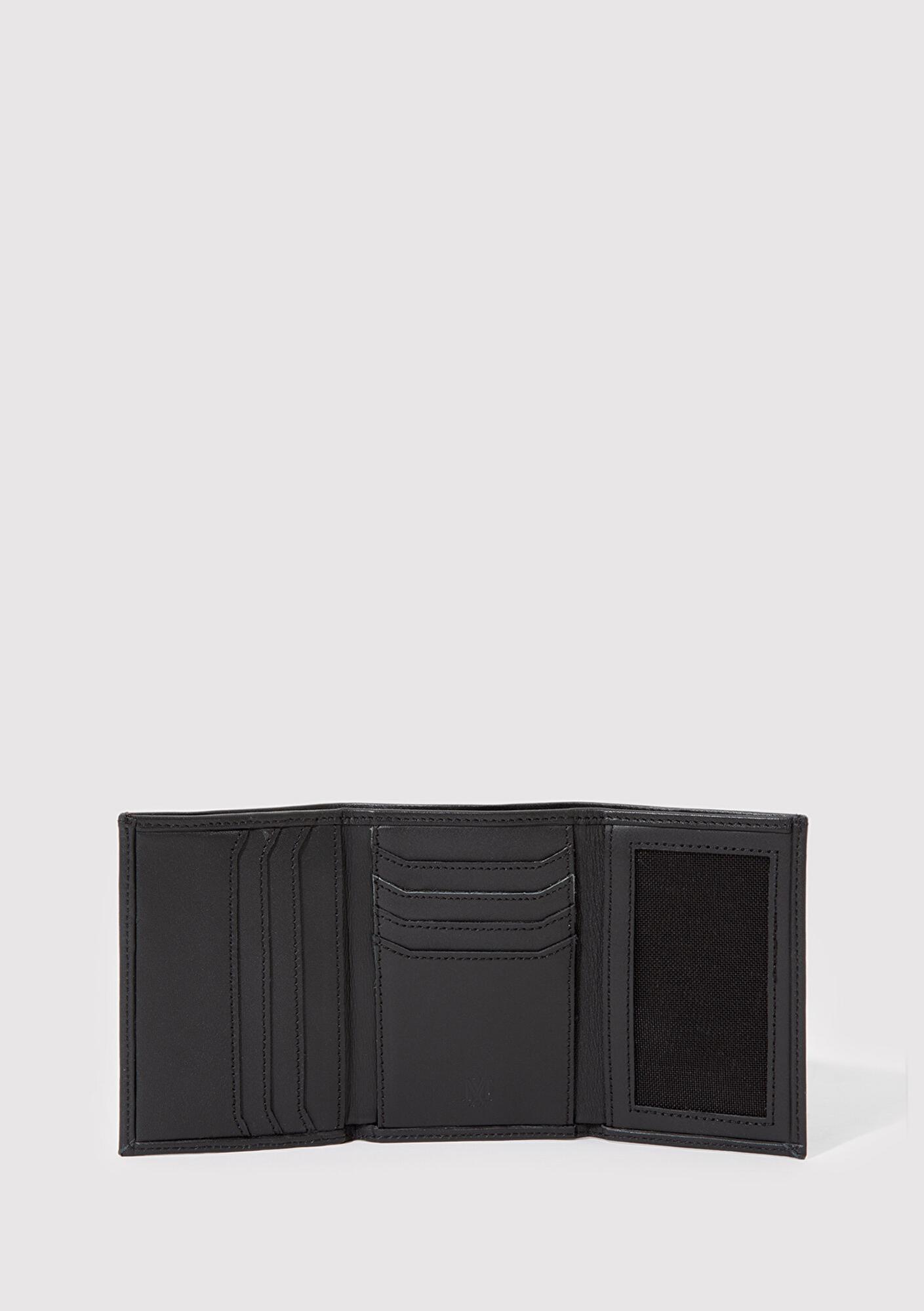 Mavi Siyah Deri Cüzdan 090927-82185