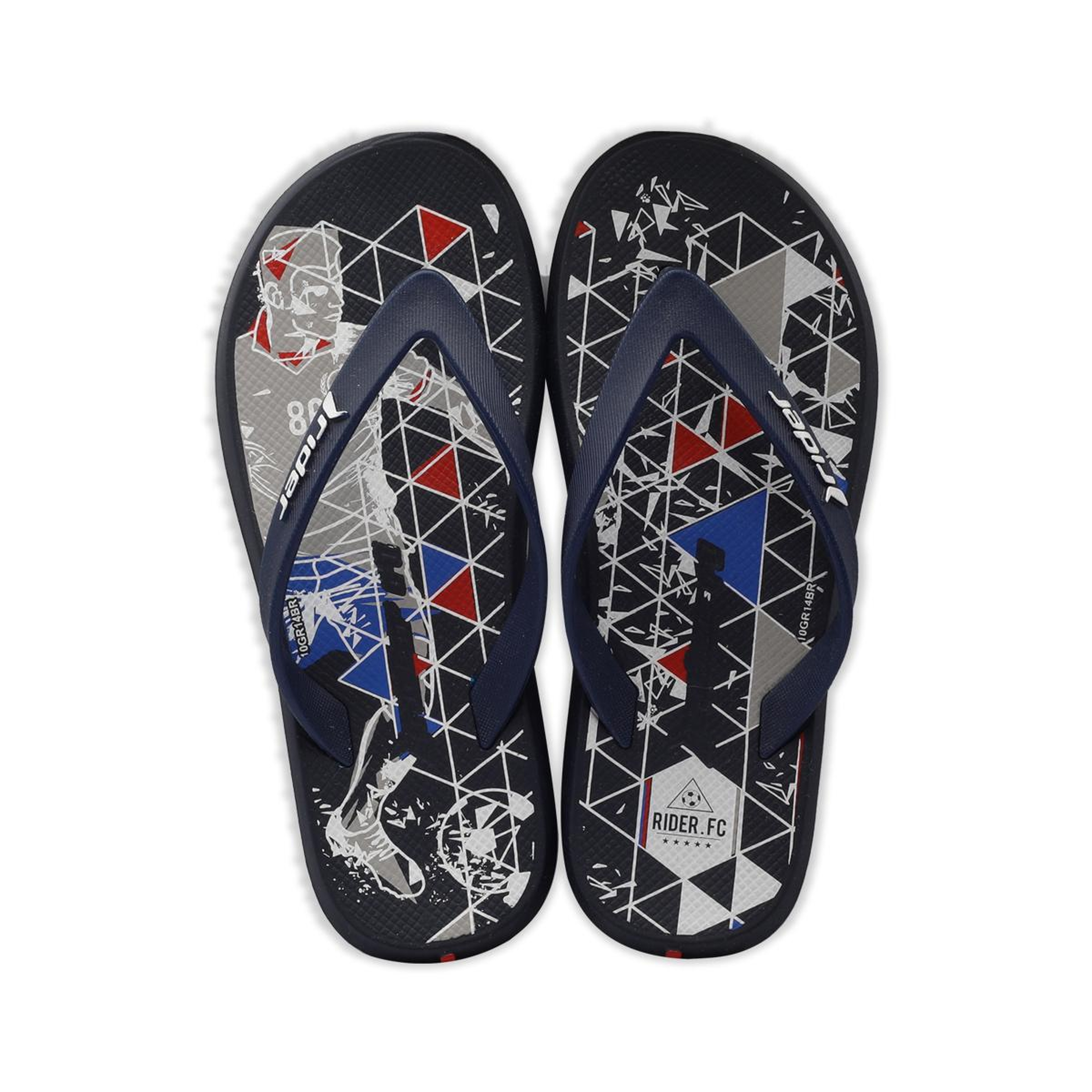 R1 Energy II Çocuk Parmak Arası Terlik Mavi Siyah 26/38