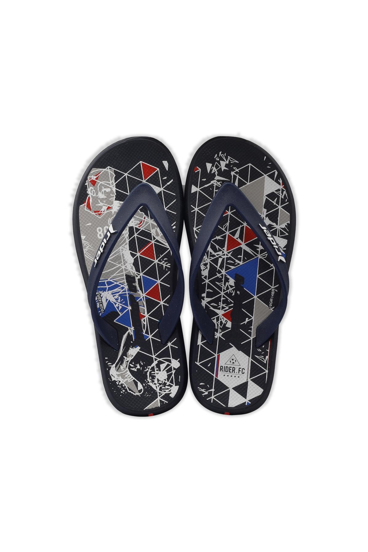 R1 Energy II Çocuk Parmak Arası Terlik Mavi Siyah 26/38