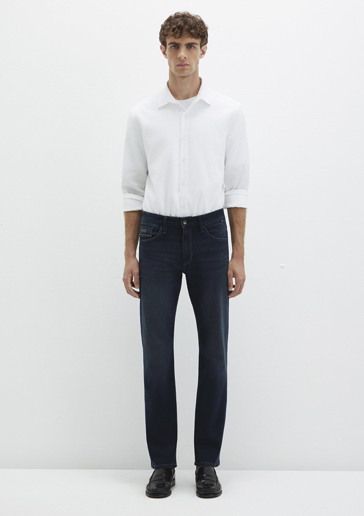 Mavi Hunter Mavi Black Gölgeli Mürekkep Mavi Jean Pantolon 0020231891