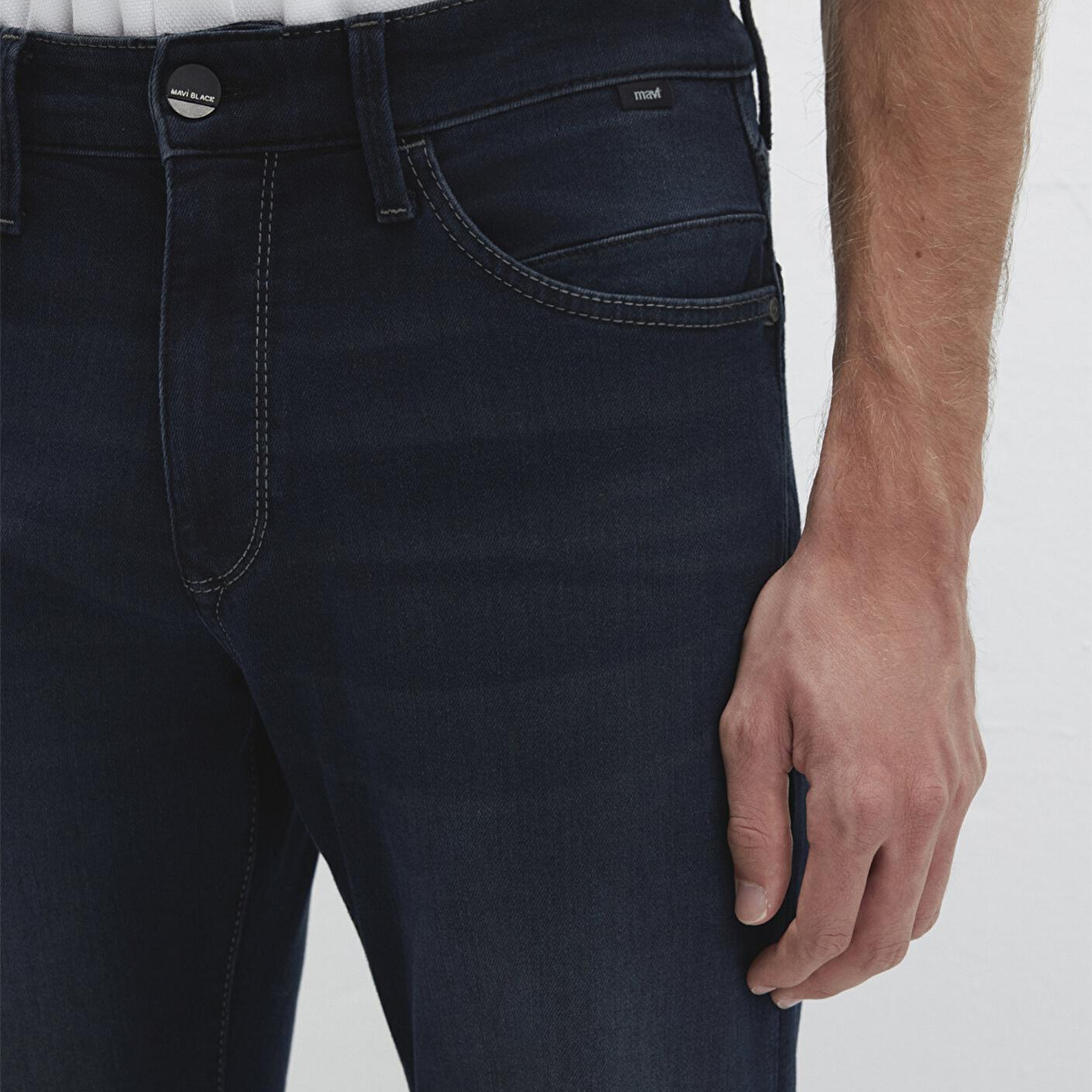 Mavi Hunter Mavi Black Gölgeli Mürekkep Mavi Jean Pantolon 0020231891